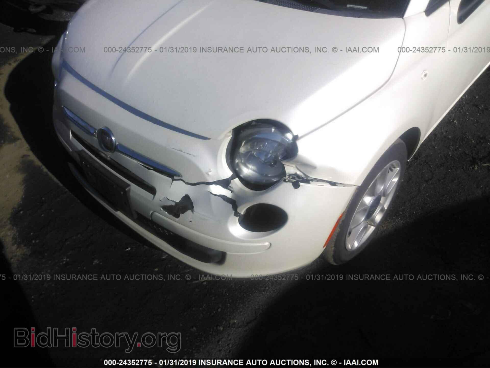 2012 FIAT 500 - VIN: 3C3CFFAR2CT370888 - Фото 6