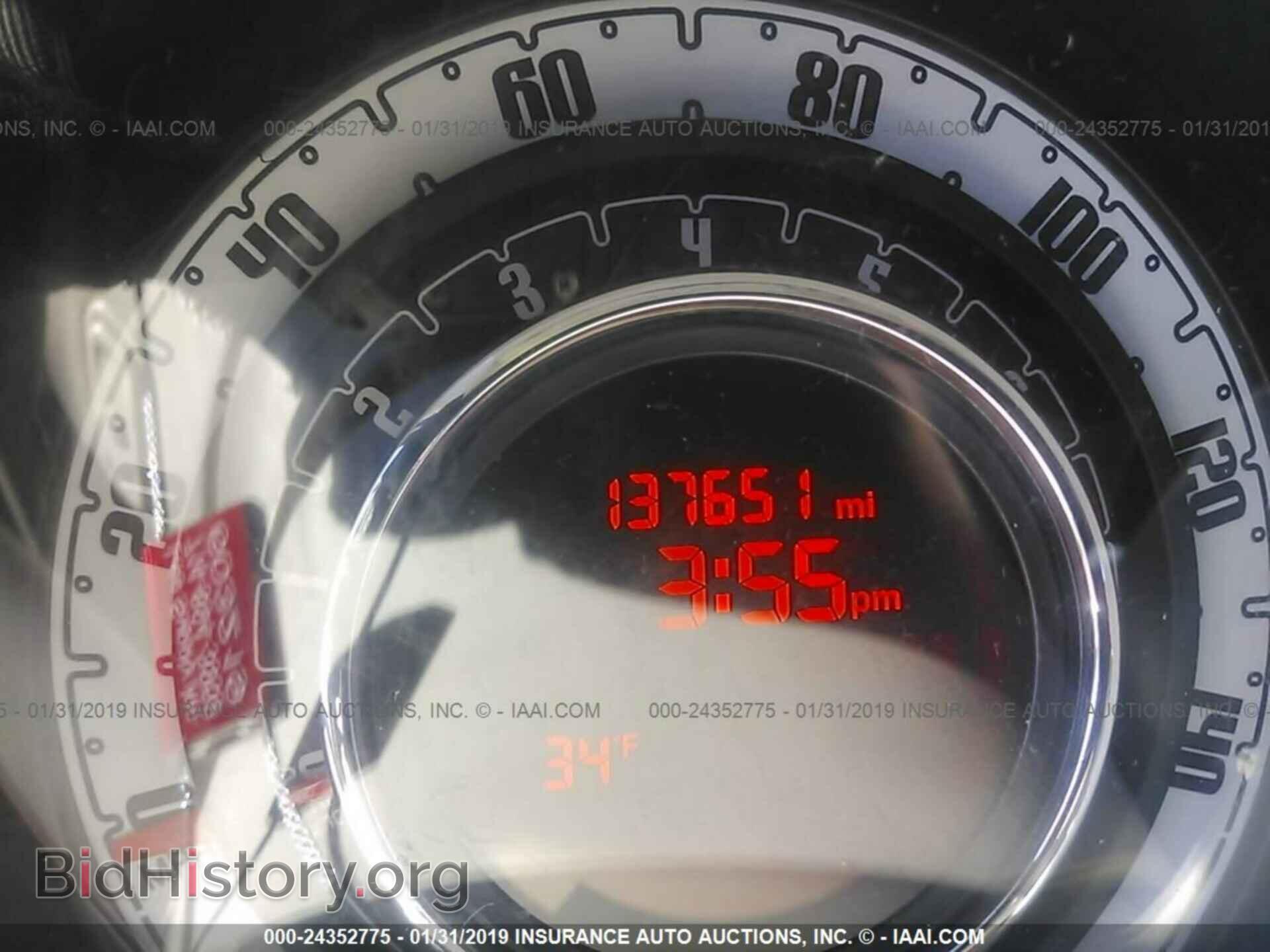 2012 FIAT 500 - VIN: 3C3CFFAR2CT370888 - Фото 7