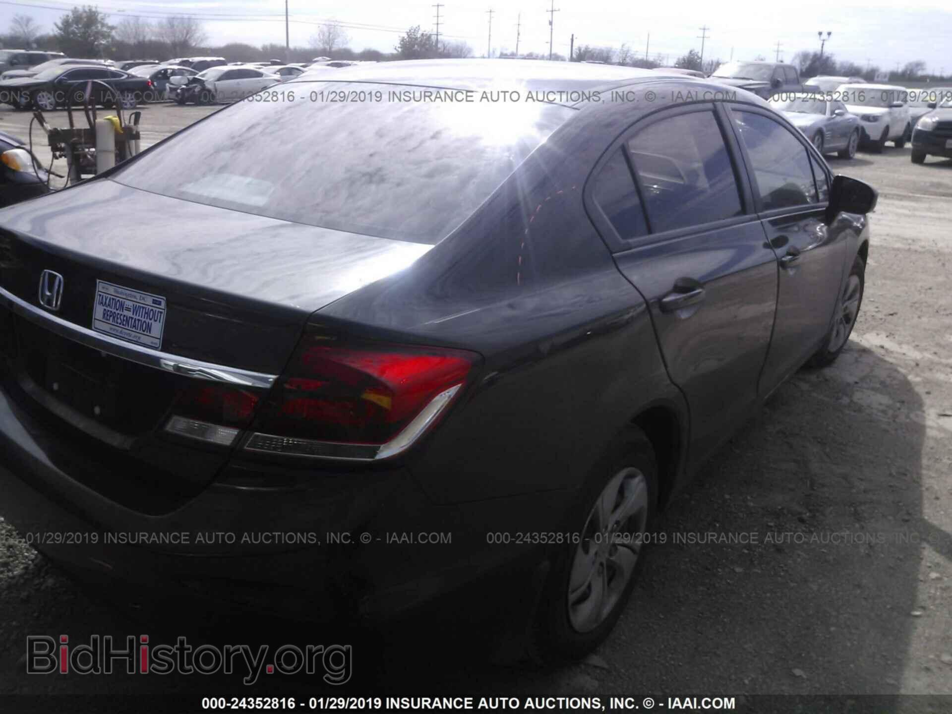 2014 HONDA CIVIC - VIN: 2HGFB2F51EH512096 - Фото 4