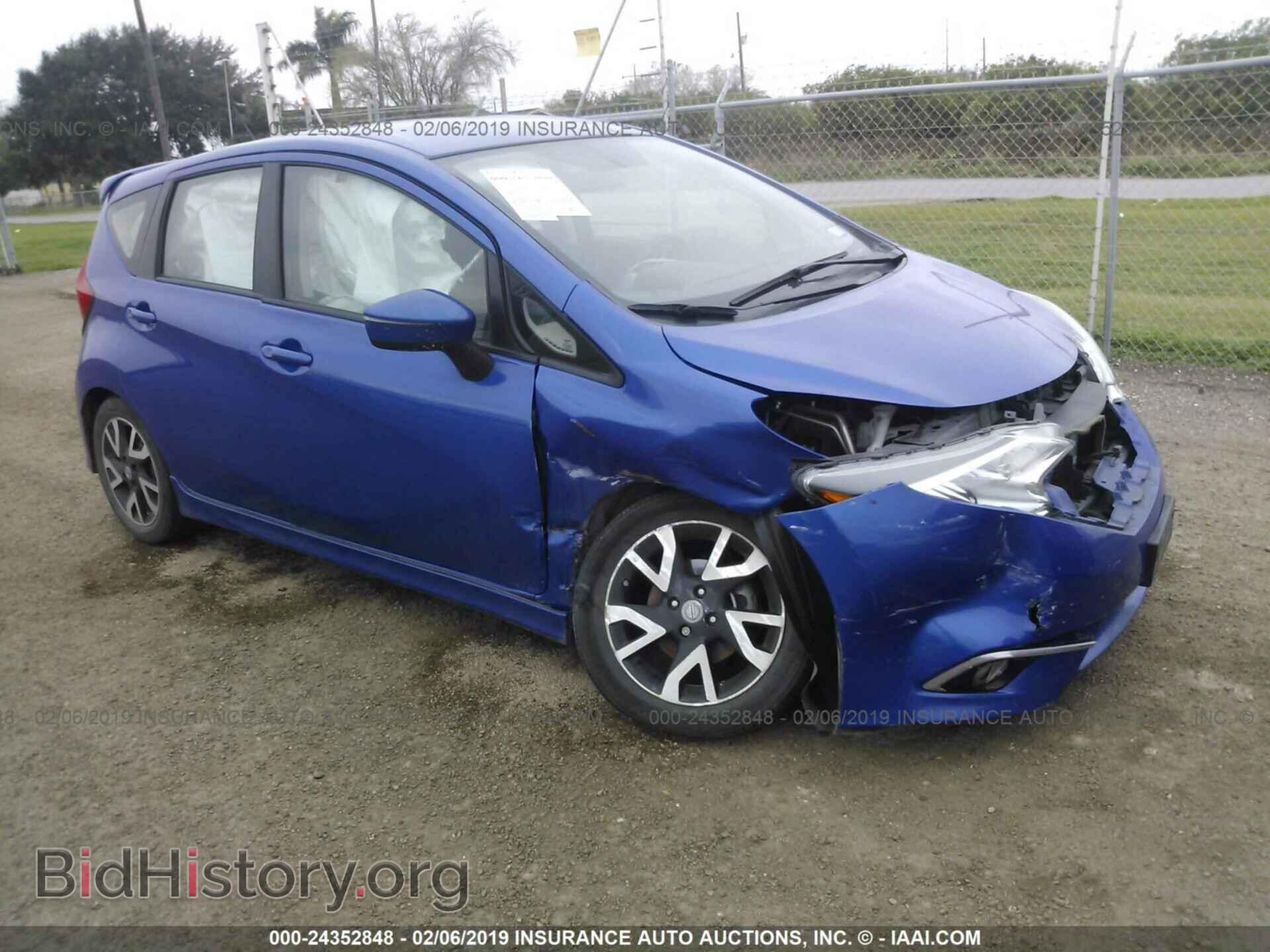 Фотография 3N1CE2CP9GL365666 - NISSAN VERSA NOTE 2016