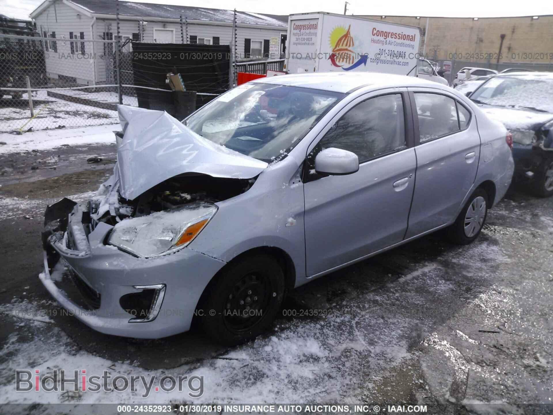 2018 MITSUBISHI MIRAGE - VIN: ML32F3FJ6JHF04182 - Фото 2