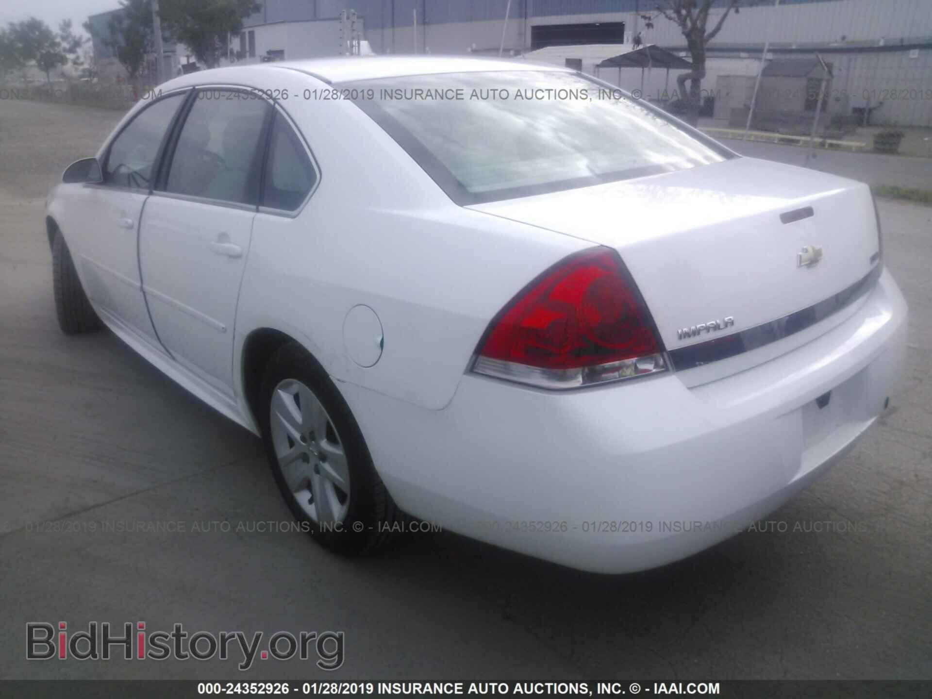 2011 CHEVROLET IMPALA - VIN: 2G1WF5EK7B1105912 - Фото 3