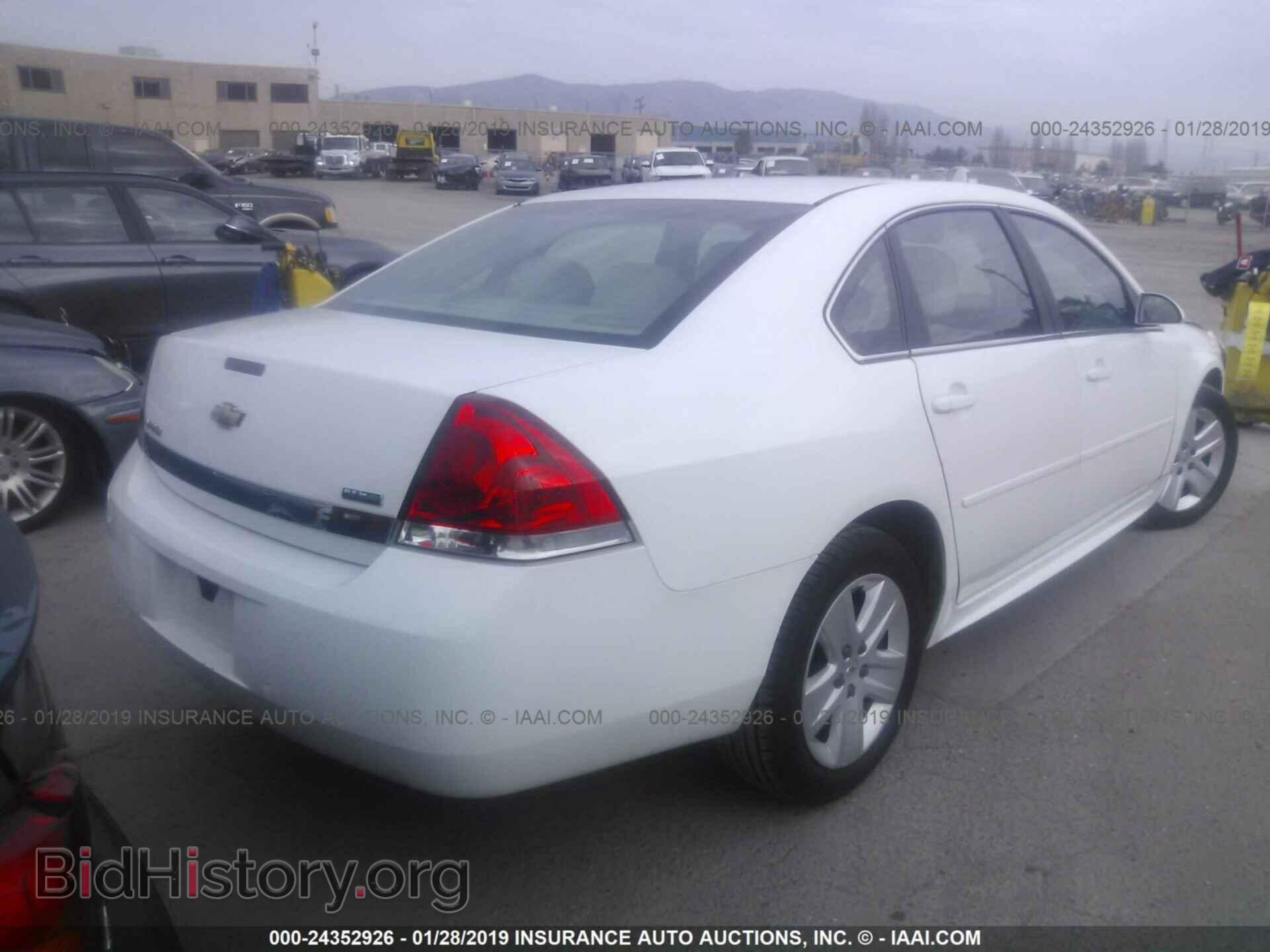 2011 CHEVROLET IMPALA - VIN: 2G1WF5EK7B1105912 - Фото 4
