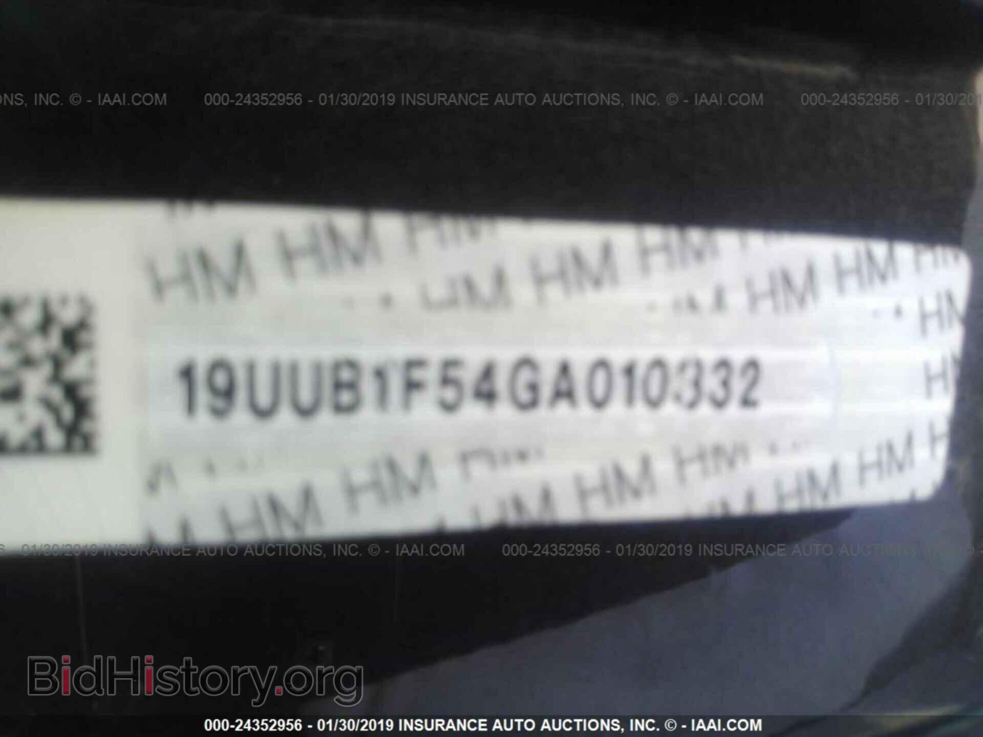 2016 ACURA TLX - VIN: 19UUB1F54GA010332 - Фото 9