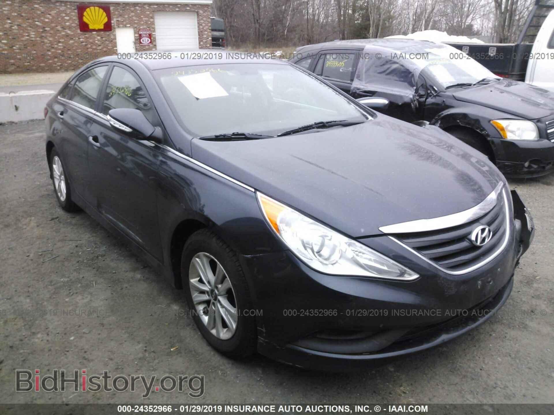 Фотография 5NPEB4AC6EH864884 - HYUNDAI SONATA 2014