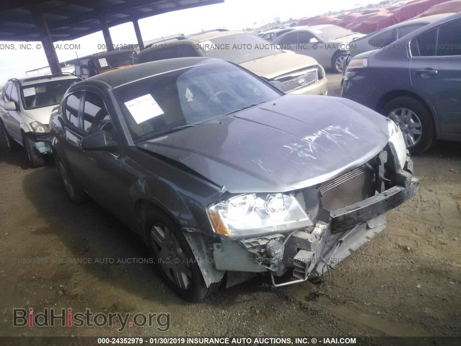 Photo 1C3CDZAB4CN247555 - DODGE AVENGER 2012