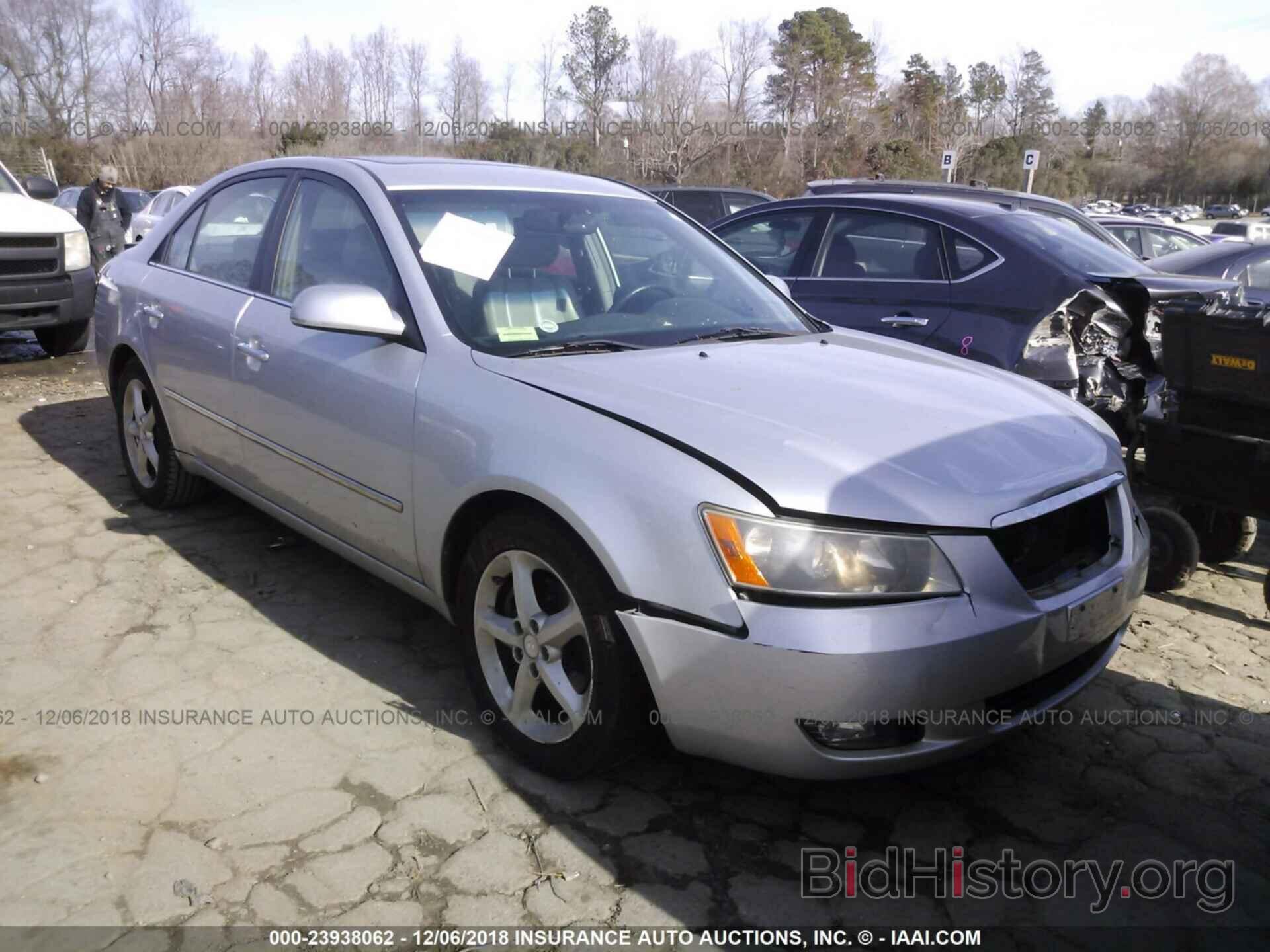 Photo 5NPEU46F68H311962 - HYUNDAI SONATA 2008