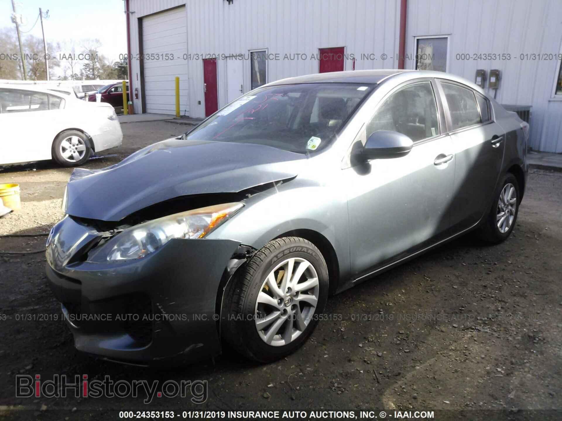 2012 MAZDA 3 - VIN: JM1BL1V74C1663758 - Фото 2