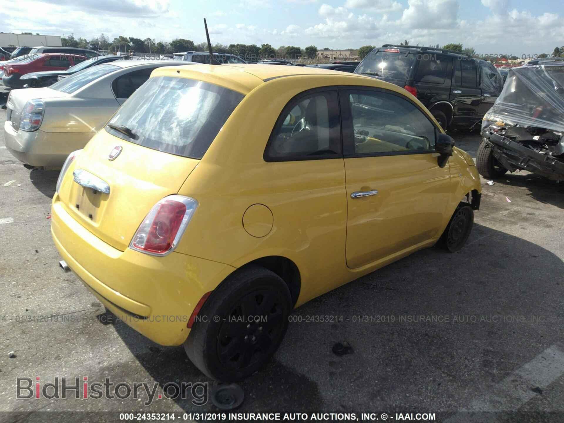 2013 FIAT 500 - VIN: 3C3CFFAR6DT751919 - Фото 4