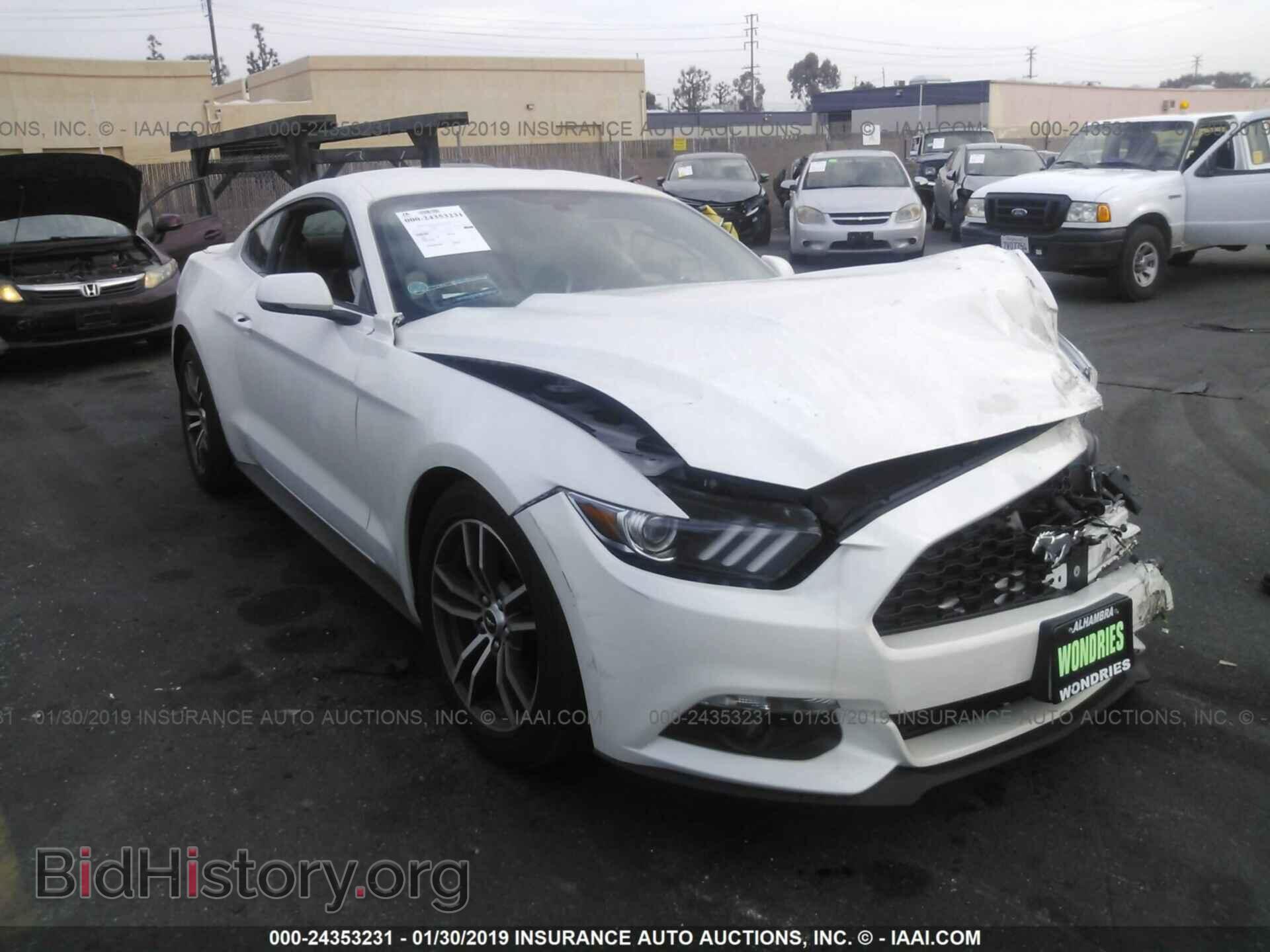 Фотография 1FA6P8TH1H5312788 - FORD MUSTANG 2017
