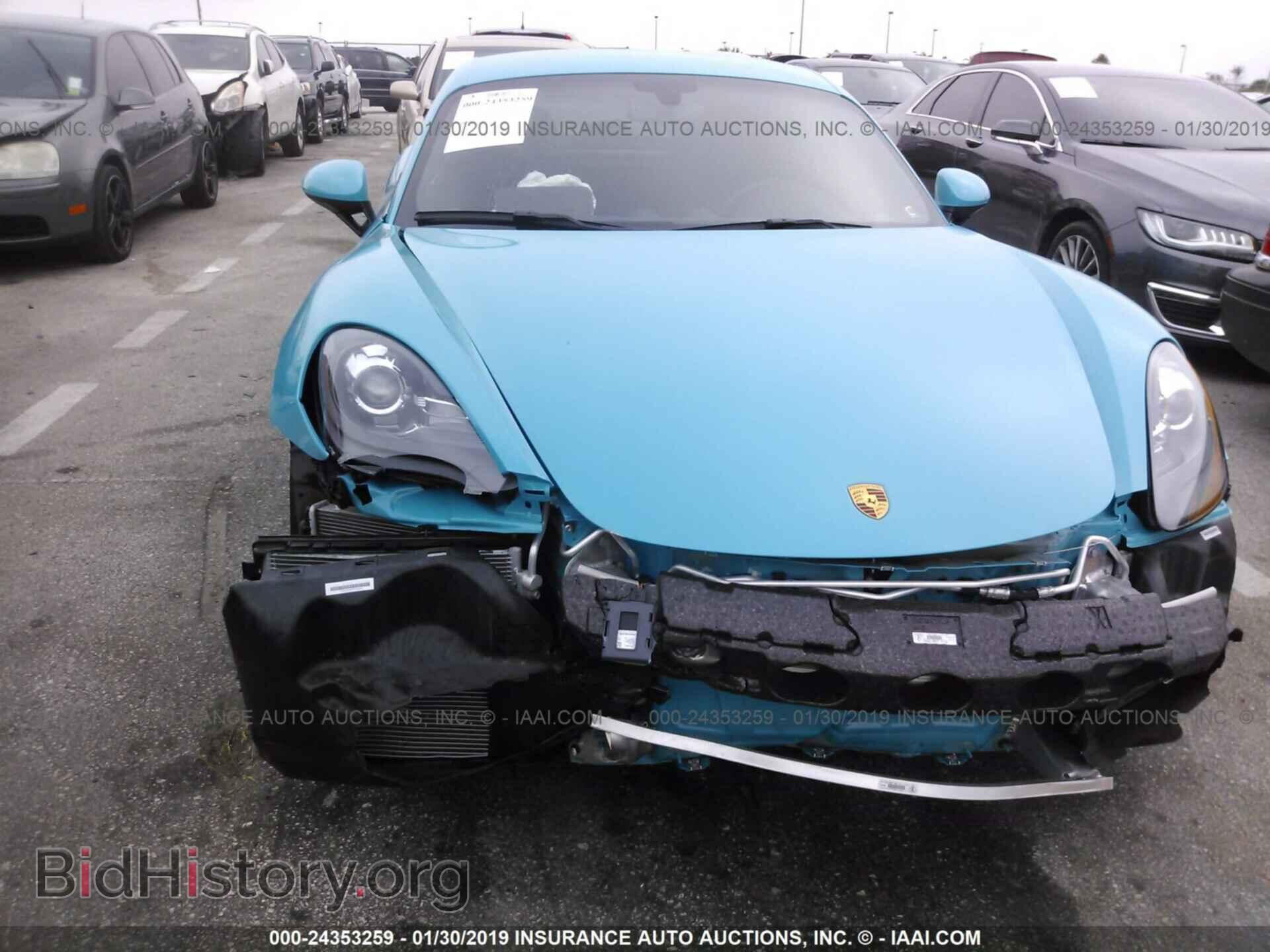 2018 PORSCHE CAYMAN - VIN: WP0AB2A88JK278388 - Фото 6