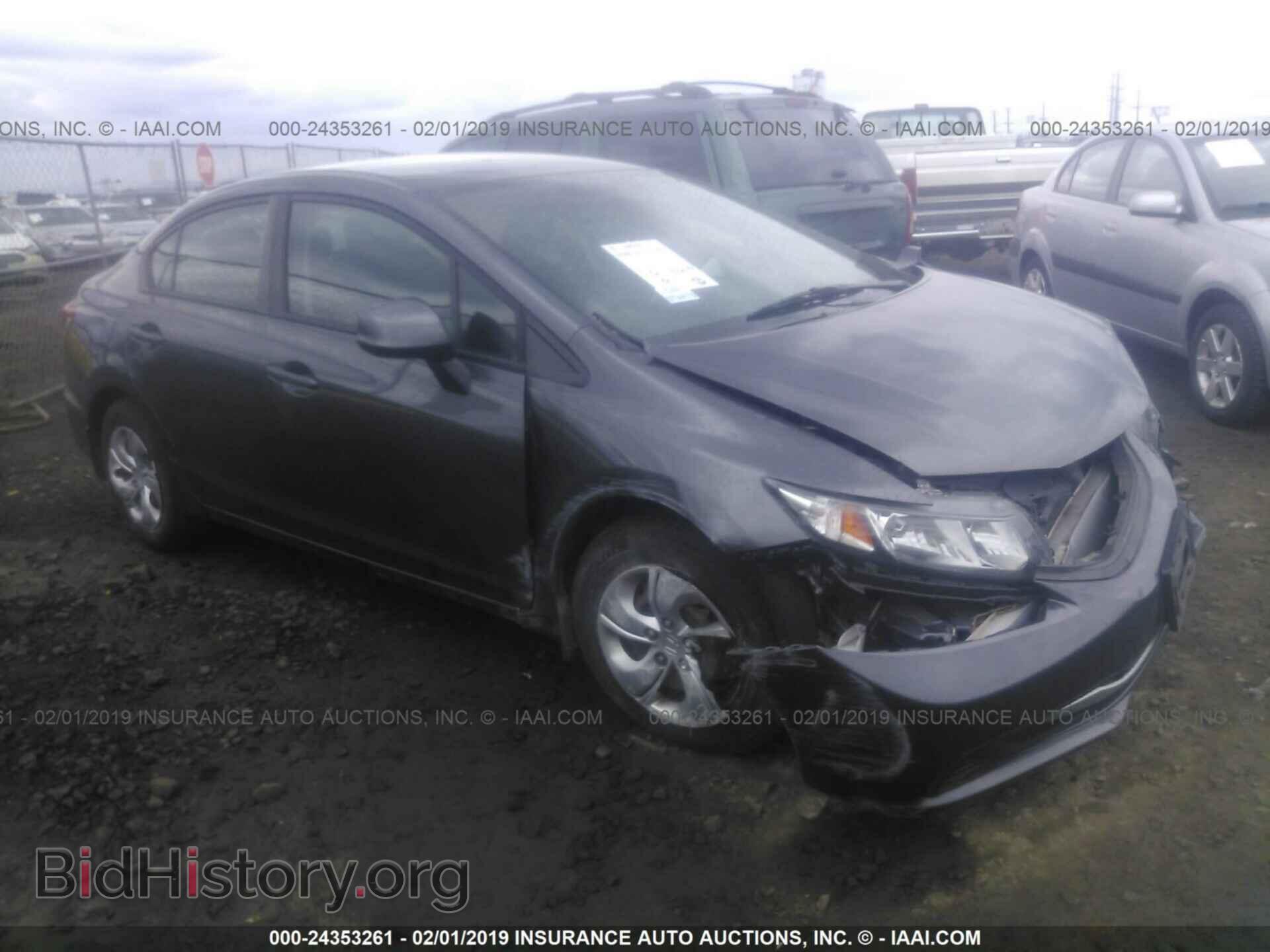 Фотография 2HGFB2F56DH558179 - HONDA CIVIC 2013