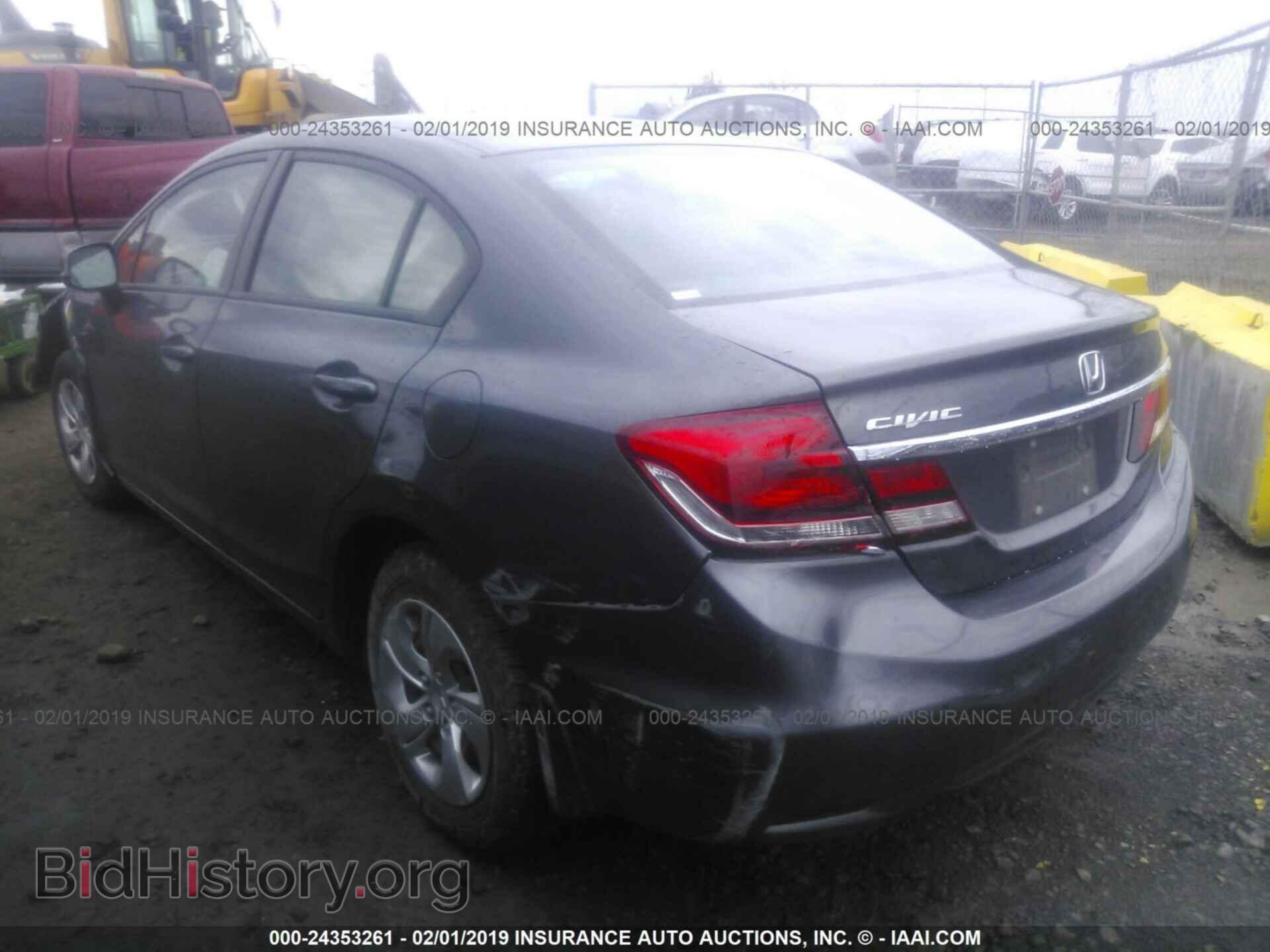 2013 HONDA CIVIC - VIN: 2HGFB2F56DH558179 - Фото 3