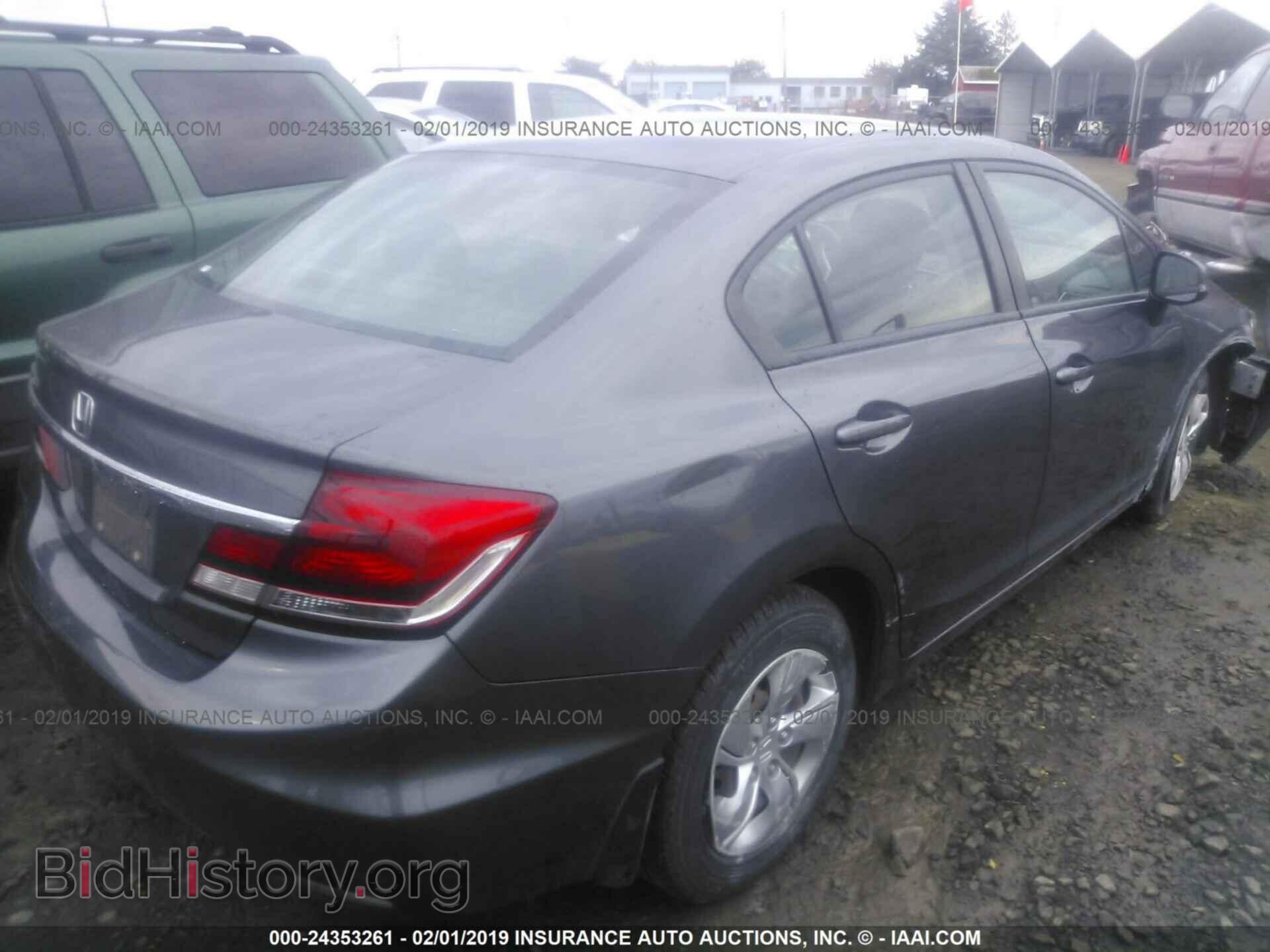 2013 HONDA CIVIC - VIN: 2HGFB2F56DH558179 - Фото 4