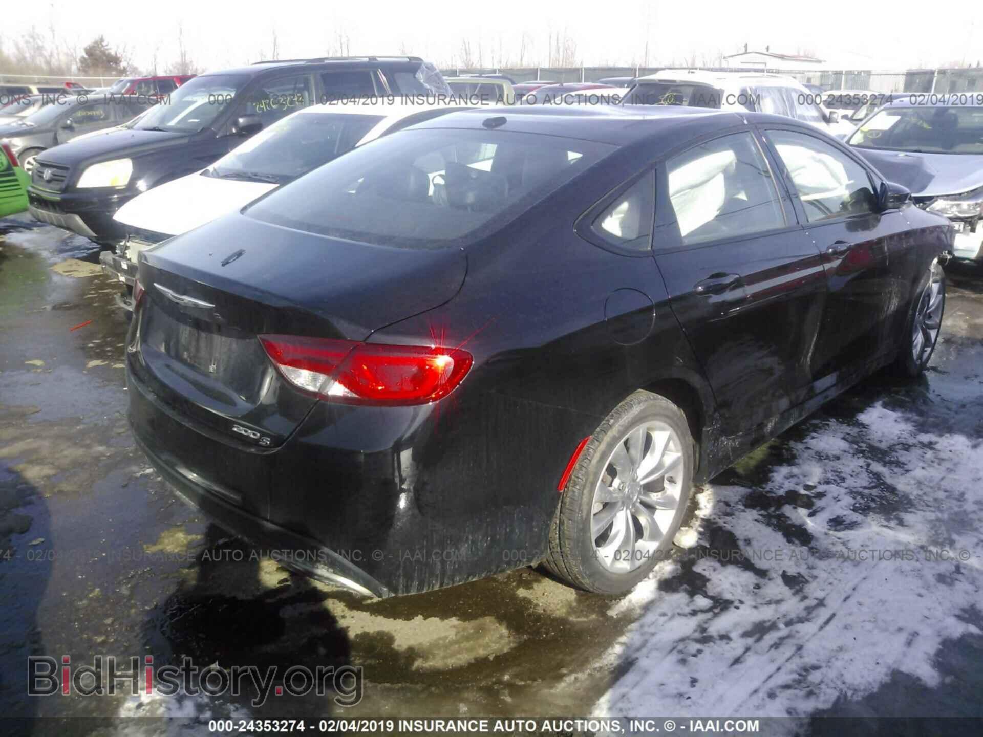 2015 CHRYSLER 200 - VIN: 1C3CCCBB3FN748875 - Photo 4
