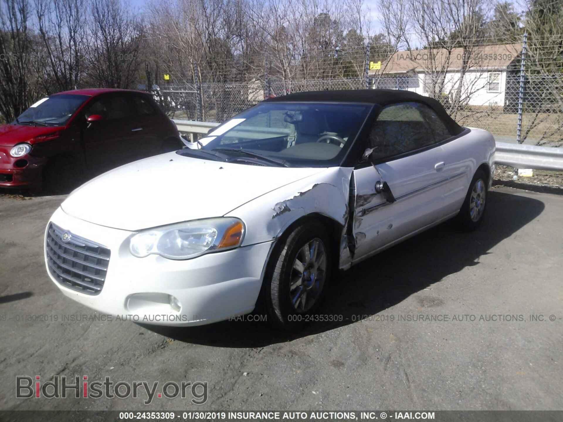 2005 CHRYSLER SEBRING - VIN: 1C3EL65R25N690436 - Фото 2