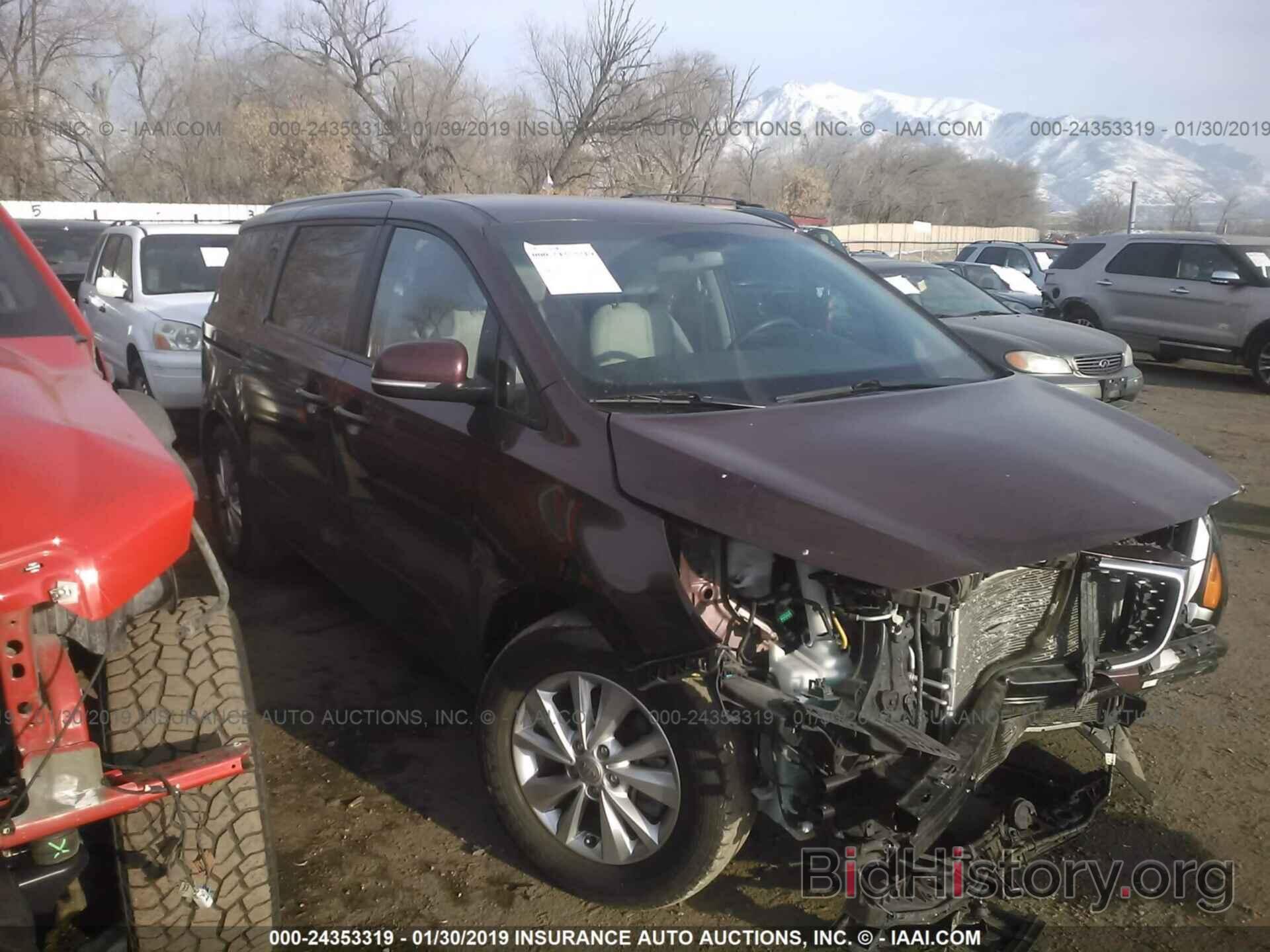 Photo KNDMB5C1XG6094019 - KIA SEDONA 2016