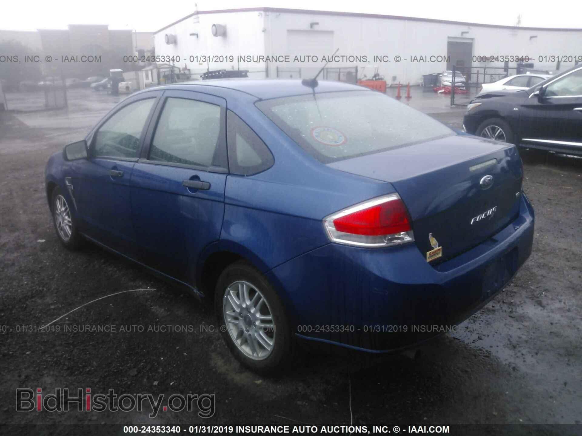 2008 FORD FOCUS - VIN: 1FAHP35N38W170047 - Фото 3