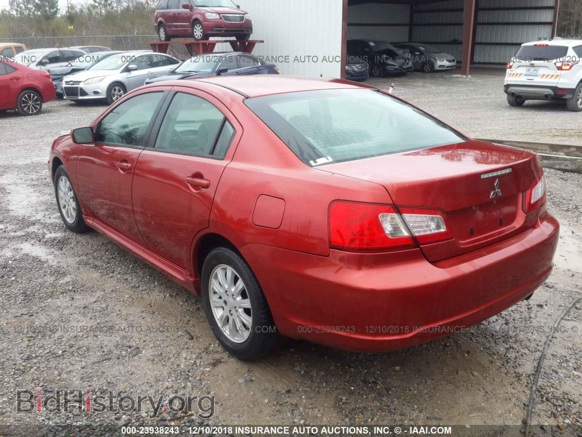 2010 MITSUBISHI GALANT - VIN: 4A32B2FF6AE011841 - Фото 3