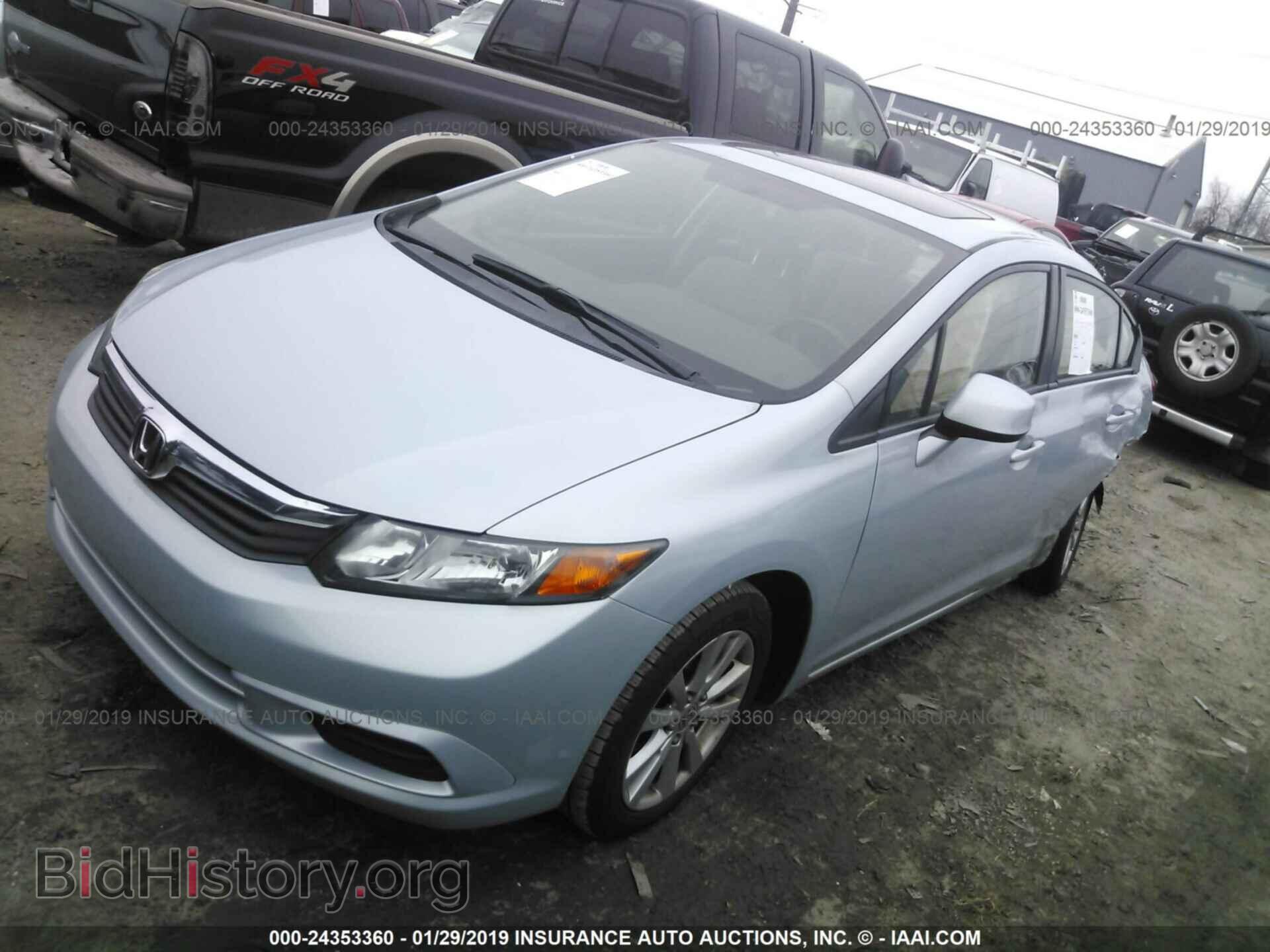 2012 HONDA CIVIC - VIN: 19XFB2F95CE044965 - Фото 2
