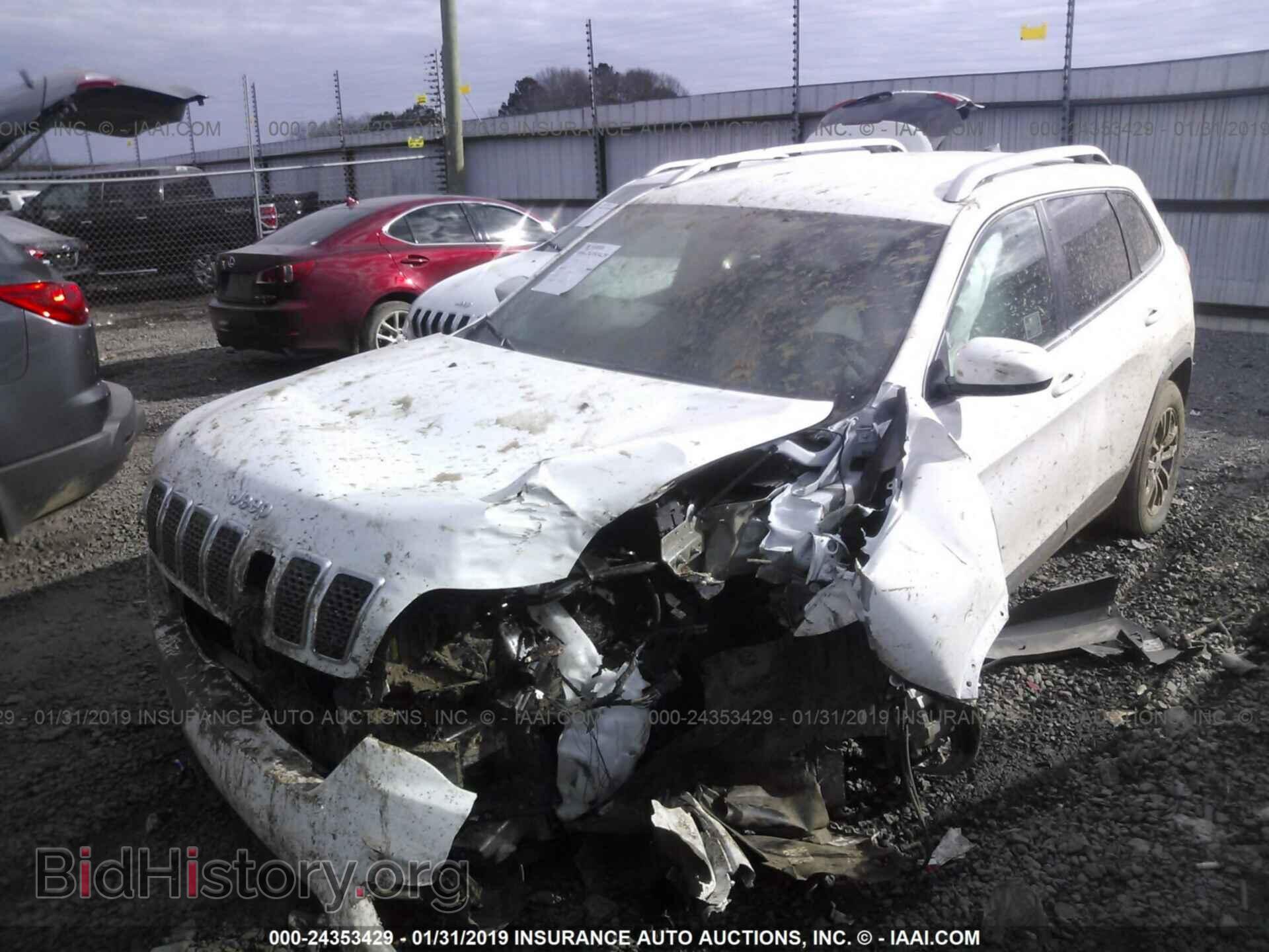 2019 JEEP CHEROKEE - VIN: 1C4PJLLBXKD232711 - Фото 2