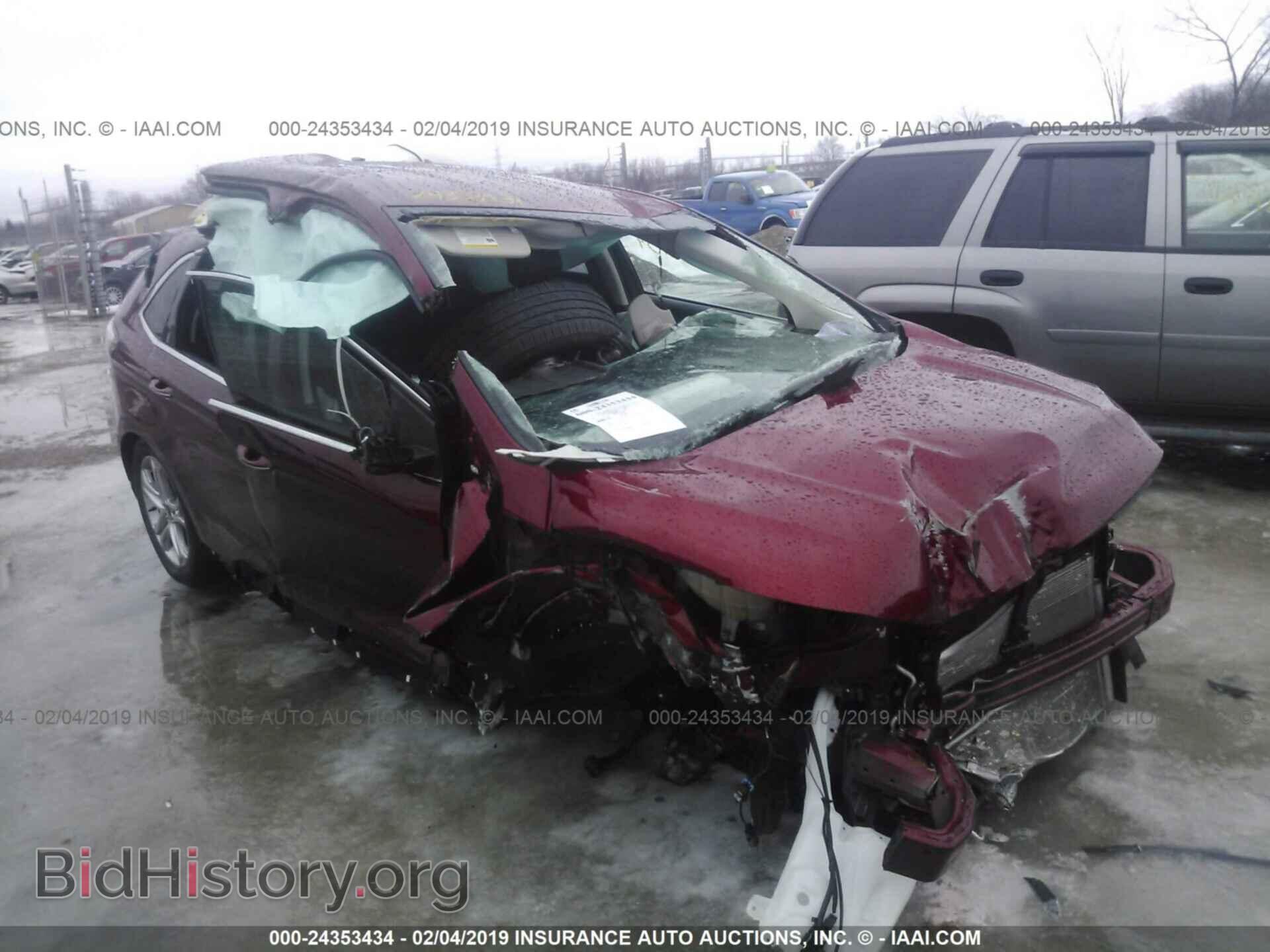 Фотография 2FMTK4K88FBB56422 - FORD EDGE 2015