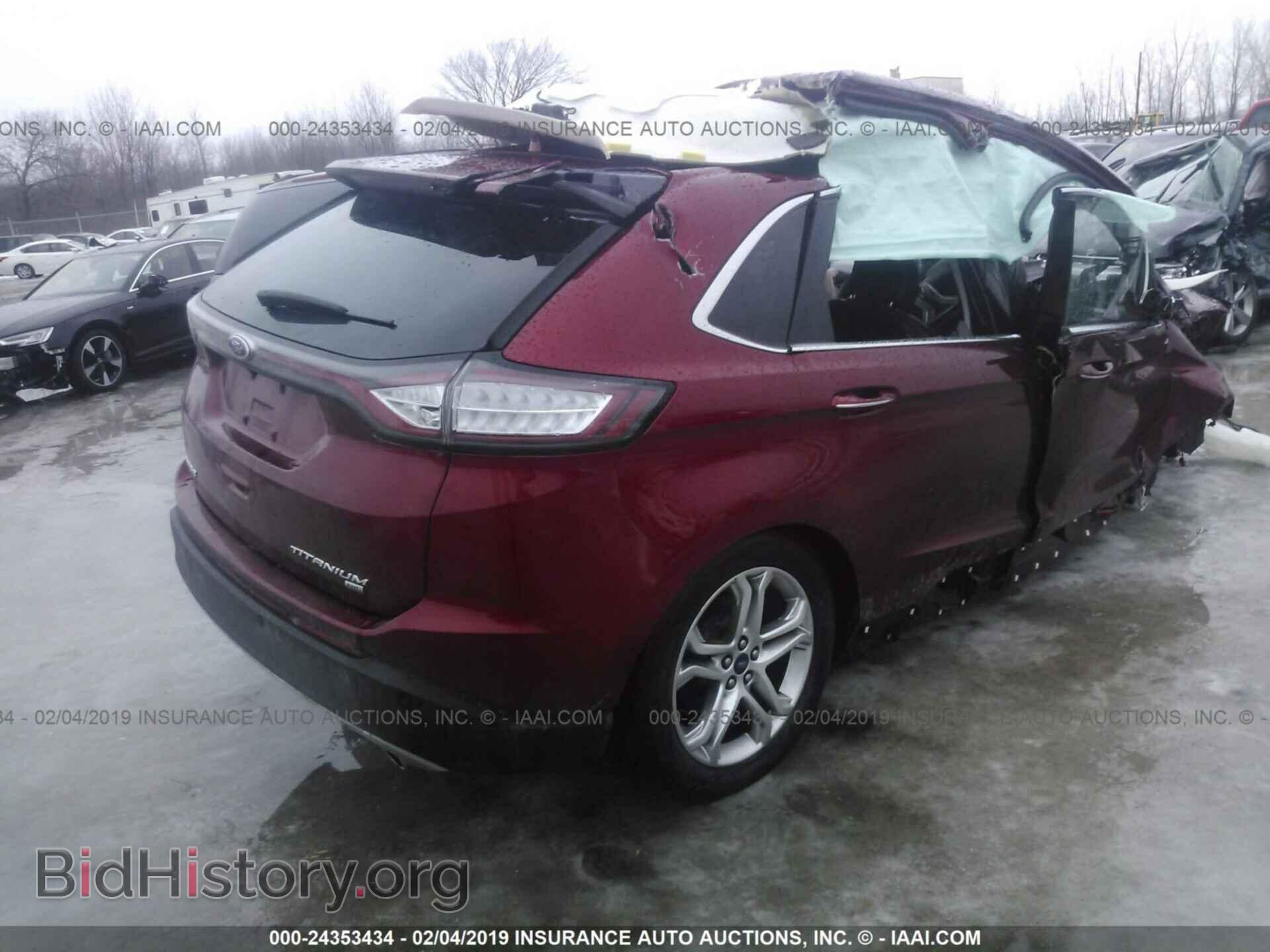 2015 FORD EDGE - VIN: 2FMTK4K88FBB56422 - Фото 4