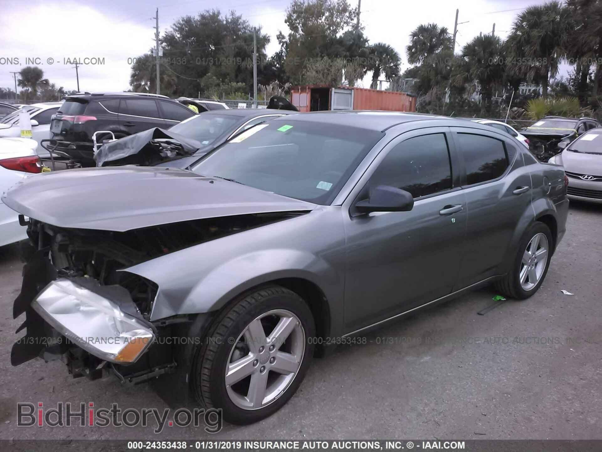 2013 DODGE AVENGER - VIN: 1C3CDZABXDN636749 - Photo 2