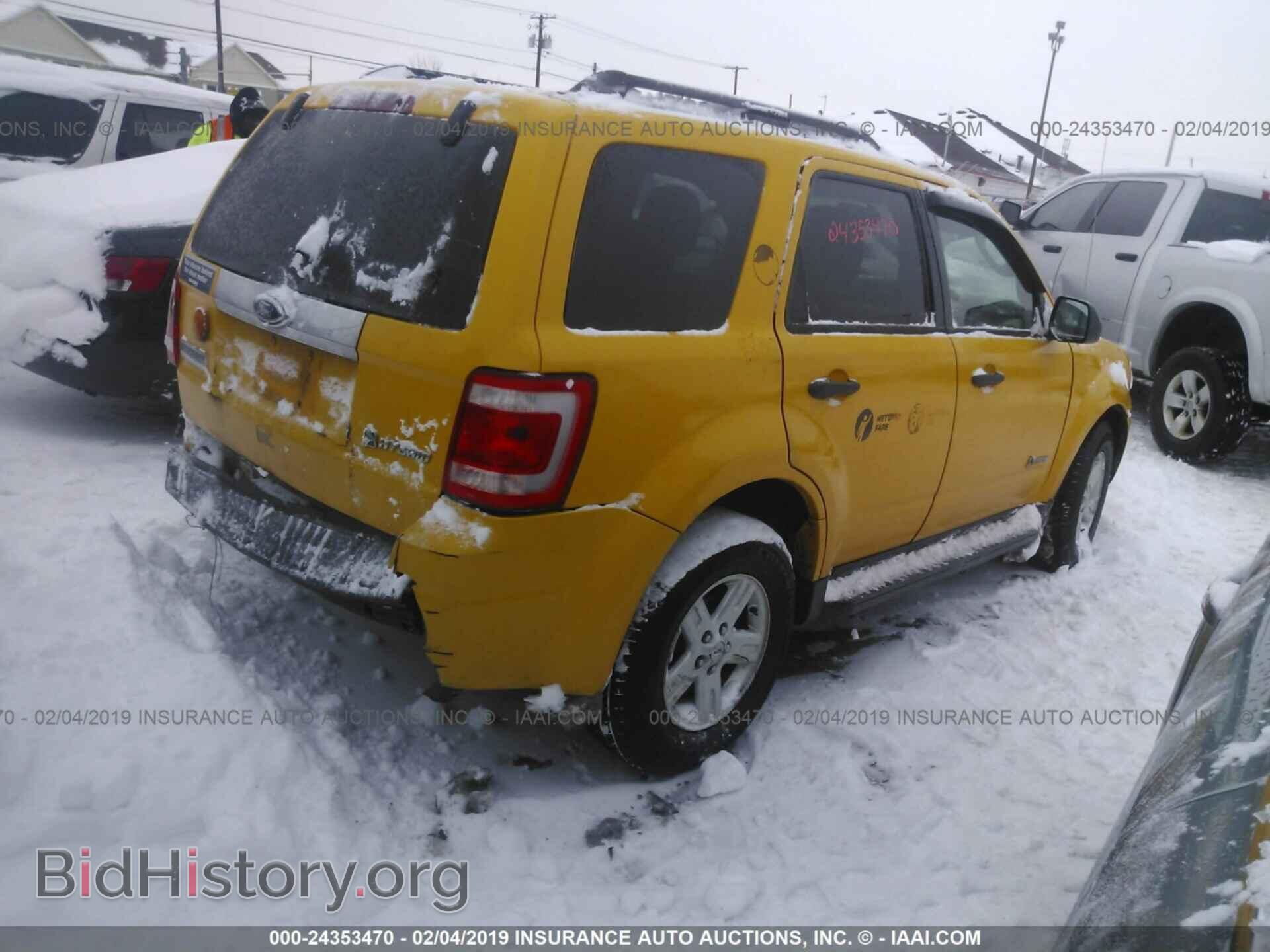 2009 FORD ESCAPE - VIN: 1FMCU49359KD02550 - Фото 4