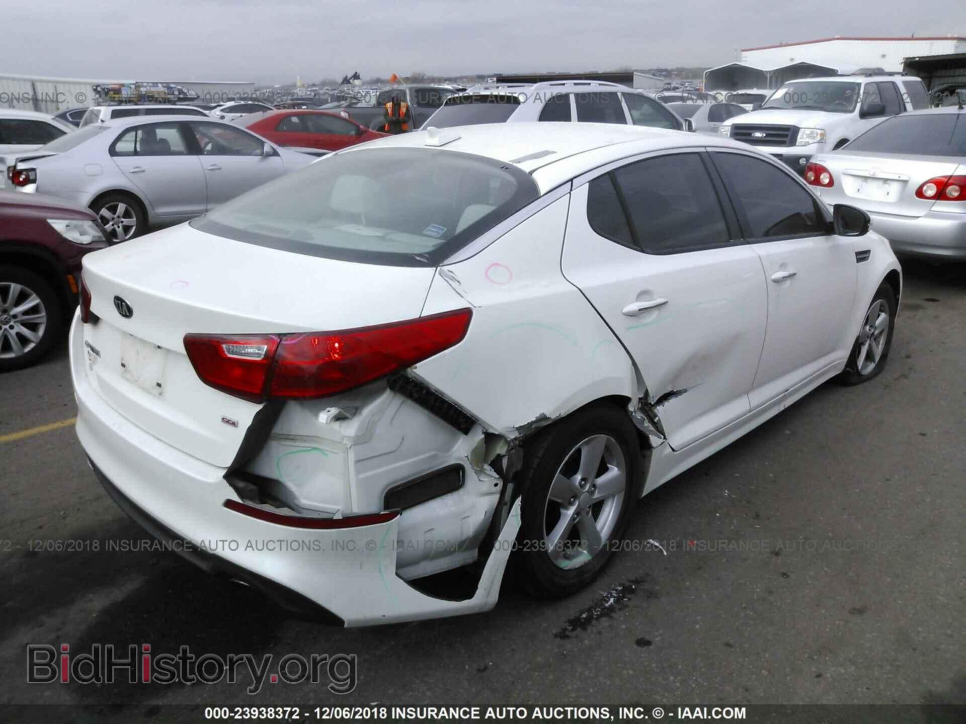 2015 KIA OPTIMA - VIN: KNAGM4A76F5657920 - Фото 4