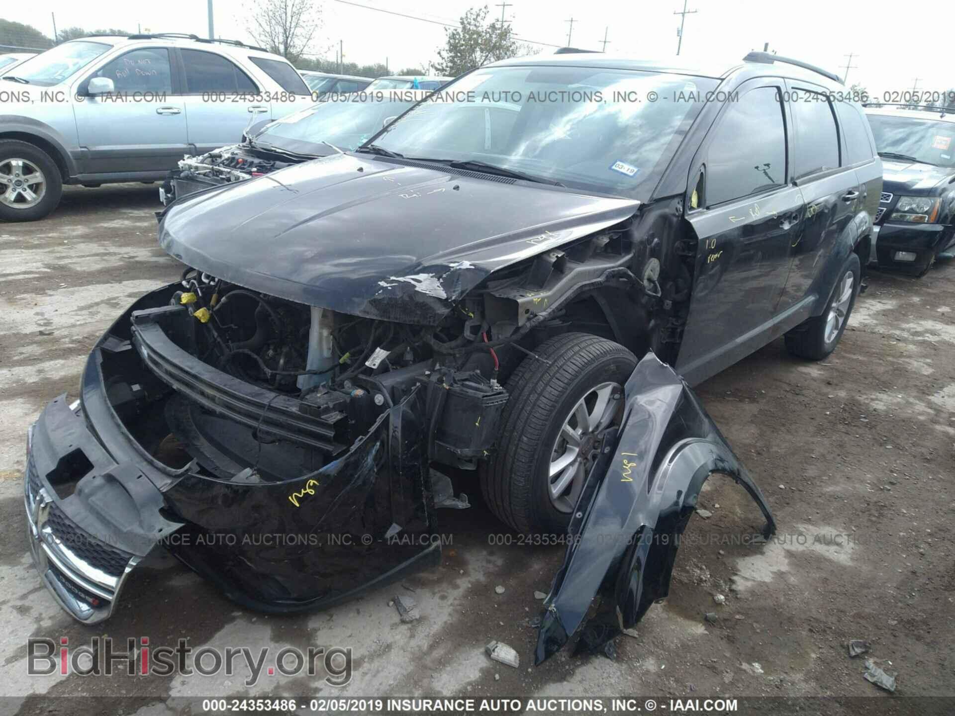 2016 DODGE JOURNEY - VIN: 3C4PDCBB6GT164515 - Фото 2