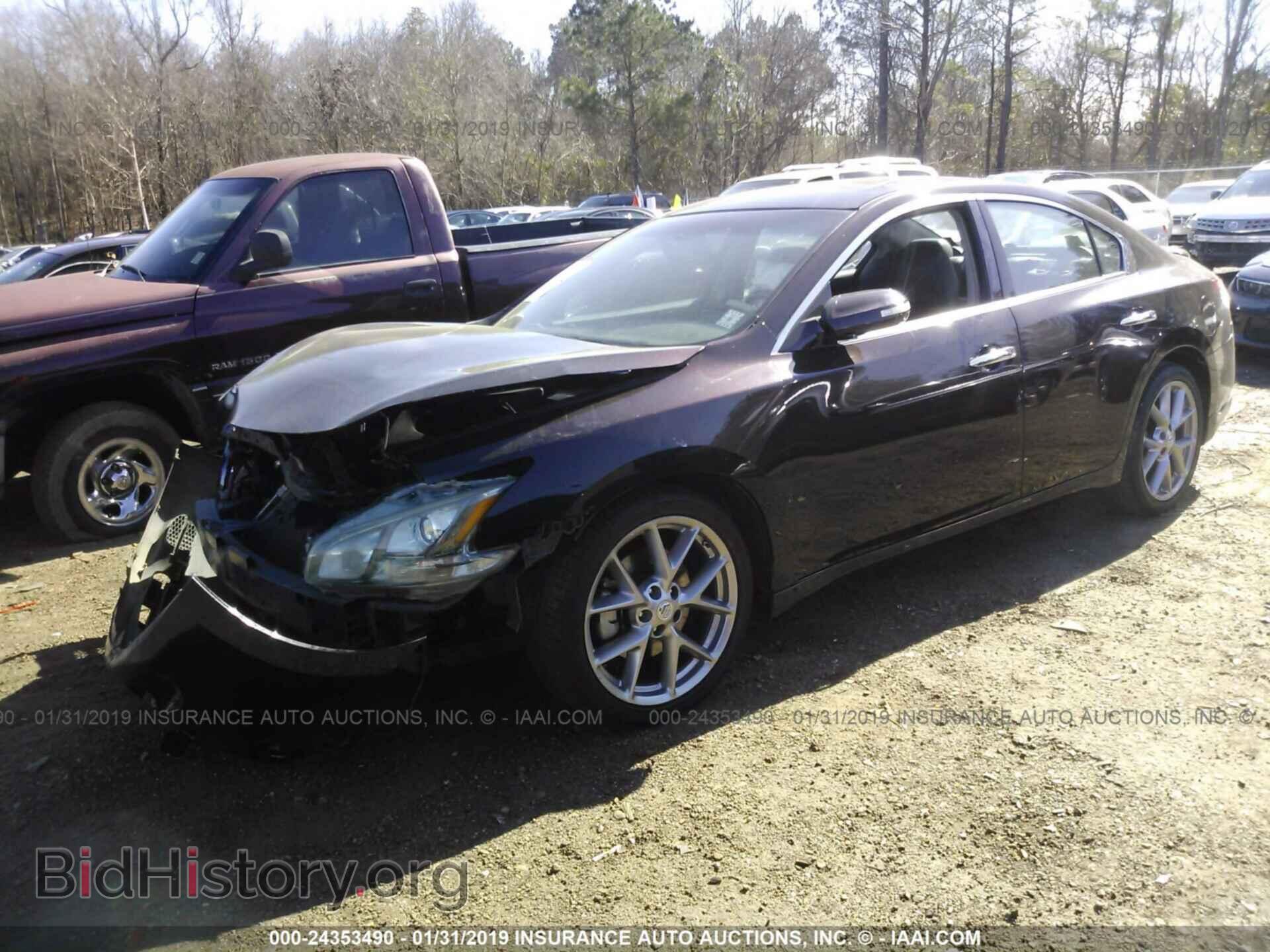 2011 NISSAN MAXIMA - VIN: 1N4AA5AP6BC843699 - Фото 2