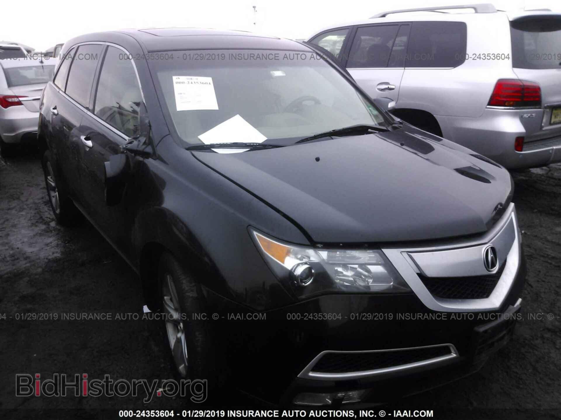 Фотография 2HNYD2H36CH514799 - ACURA MDX 2012