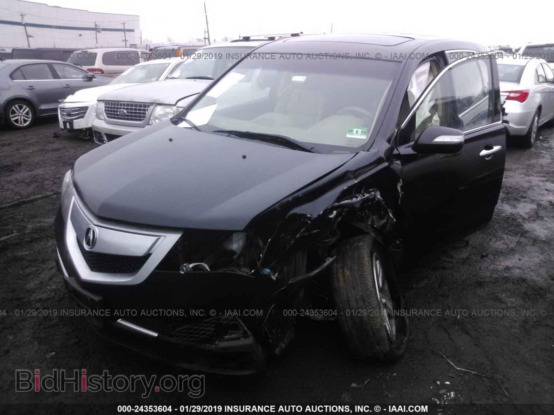 2012 ACURA MDX - VIN: 2HNYD2H36CH514799 - Фото 2