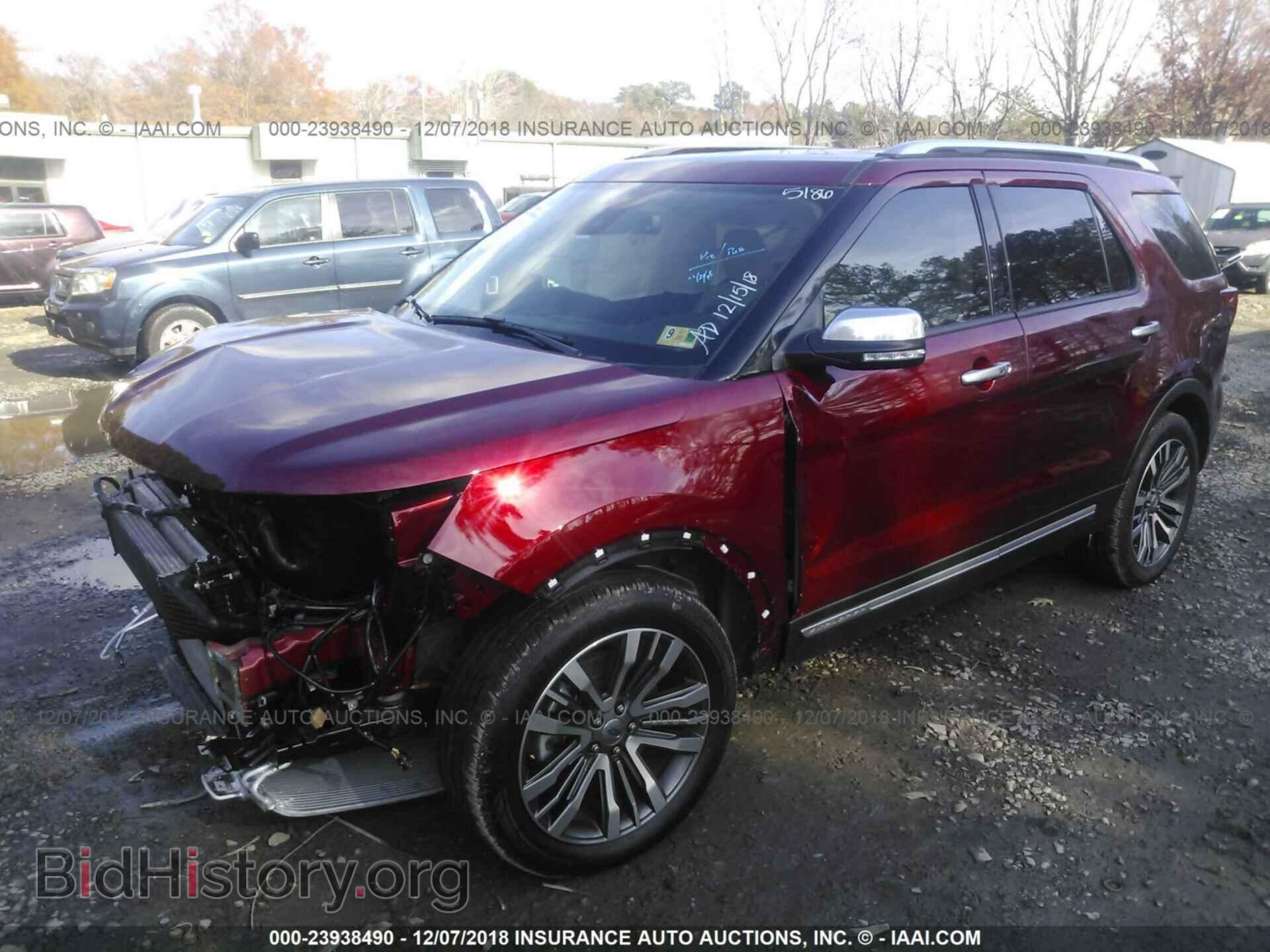 2018 FORD EXPLORER - VIN: 1FM5K8HT8JGB15186 - Фото 2