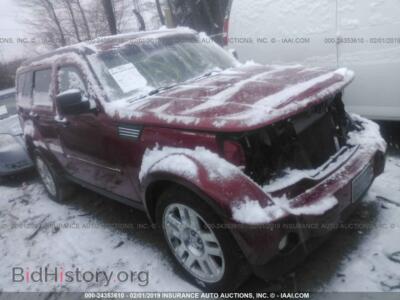 2010 Dodge NITRO Heat, красный — VIN 1D4PU4GK8AW172179, IAAI