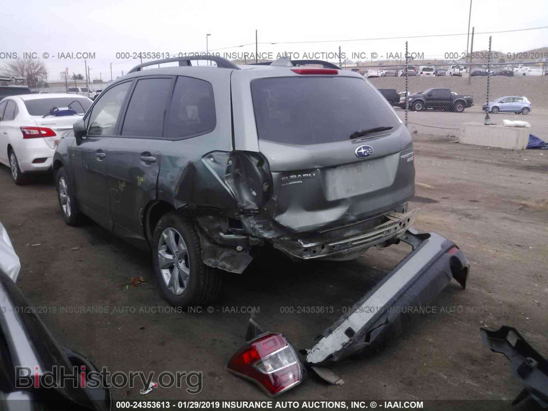 2016 SUBARU FORESTER - VIN: JF2SJAGC3GH487073 - Фото 3