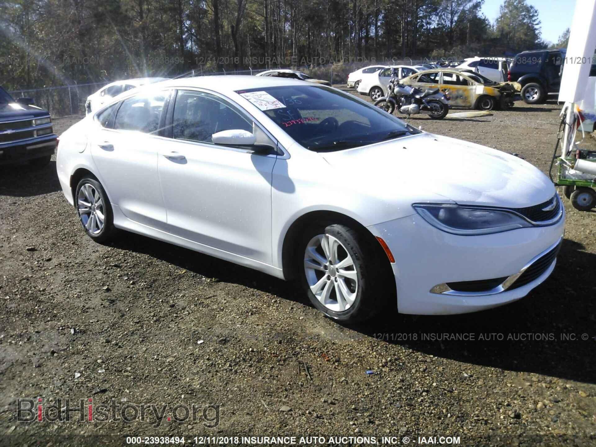 Photo 1C3CCCAB5FN659827 - CHRYSLER 200 2015