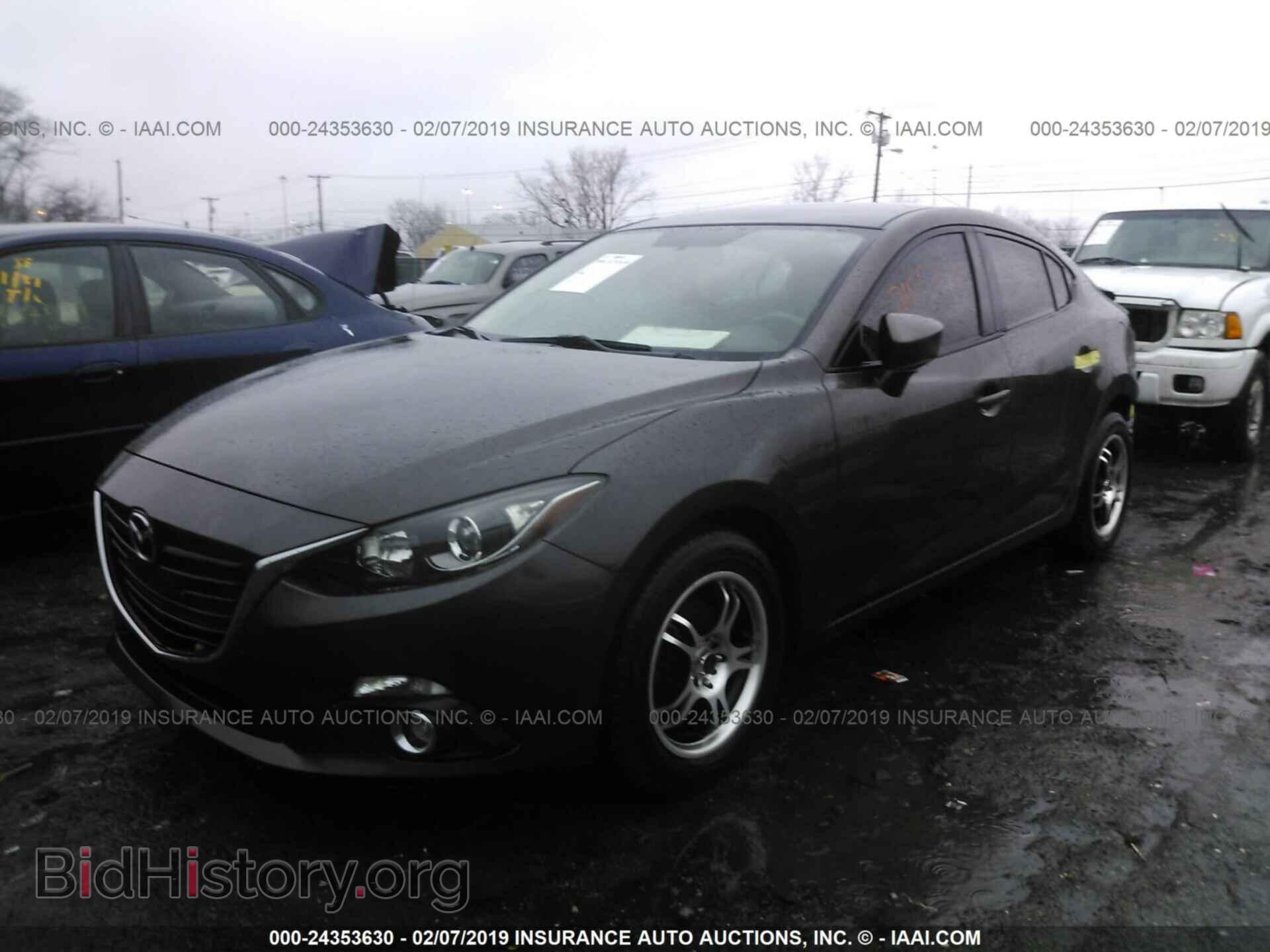 2014 MAZDA 3 - VIN: JM1BM1U71E1149965 - Фото 2