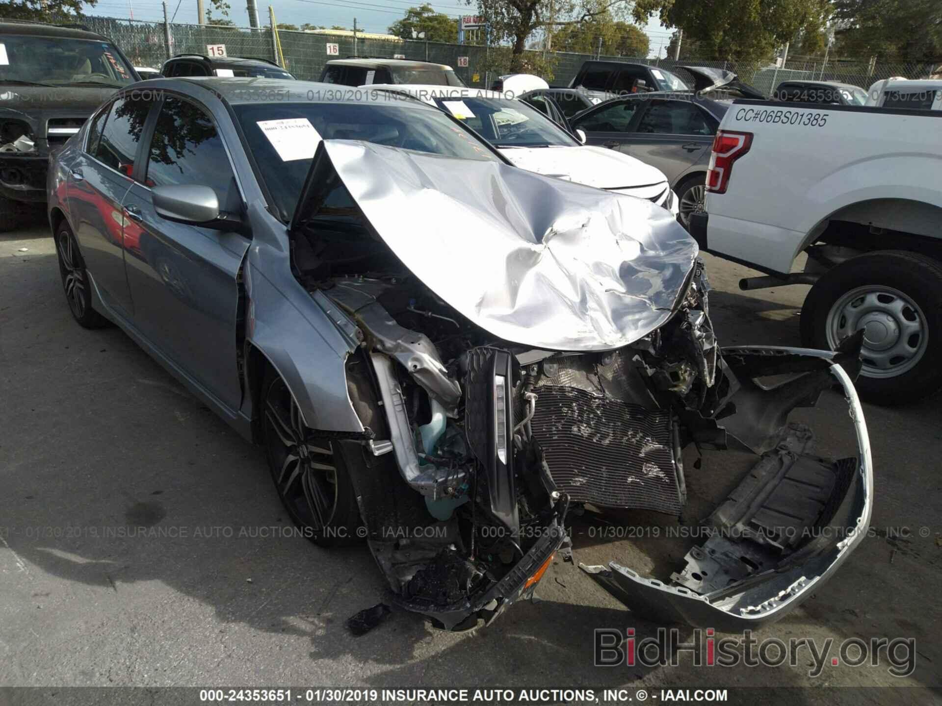 Photo 1HGCR2F51HA117174 - HONDA ACCORD 2017