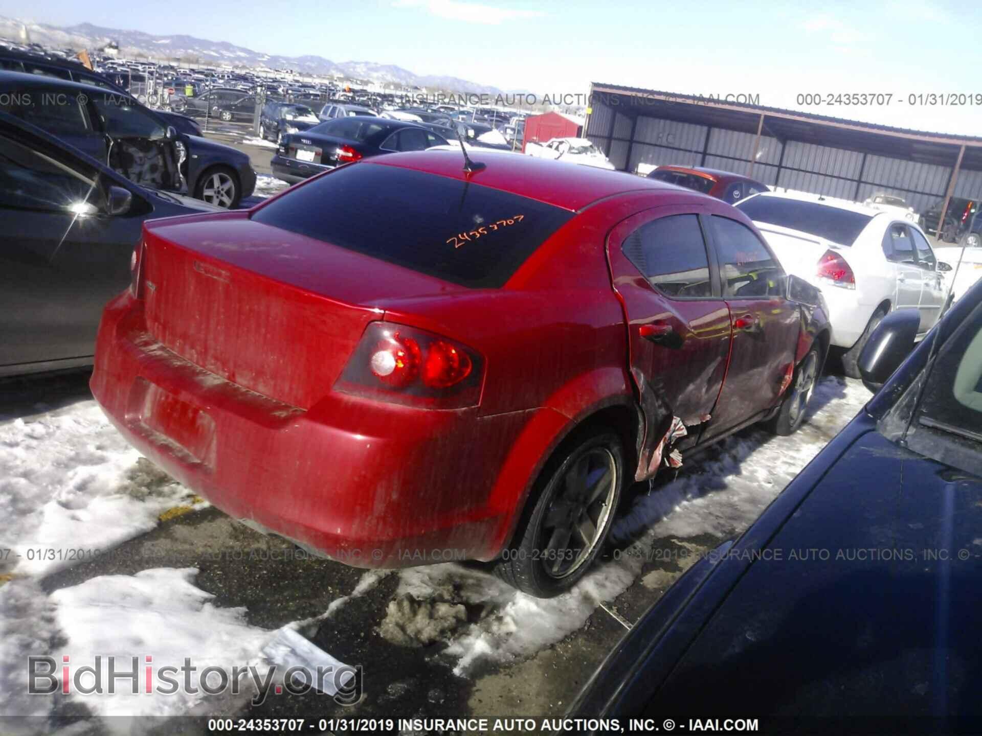 2013 DODGE AVENGER - VIN: 1C3CDZABXDN565312 - Фото 4
