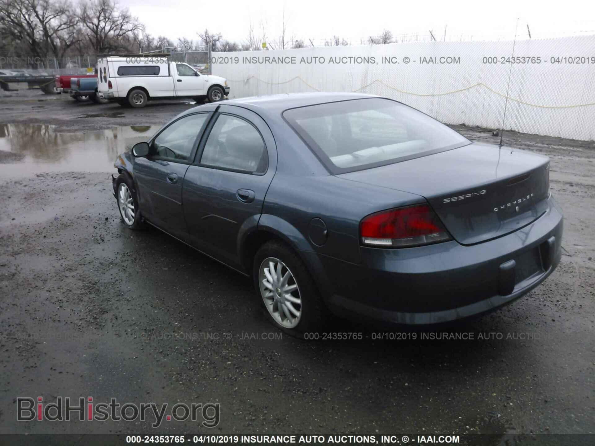 2003 CHRYSLER SEBRING - VIN: 1C3EL46X53N527178 - Фото 3