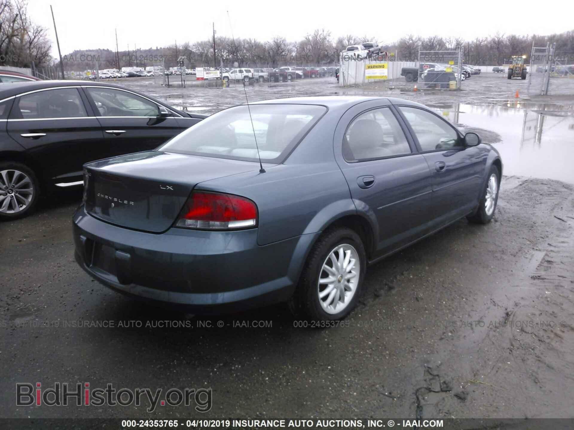 2003 CHRYSLER SEBRING - VIN: 1C3EL46X53N527178 - Фото 4