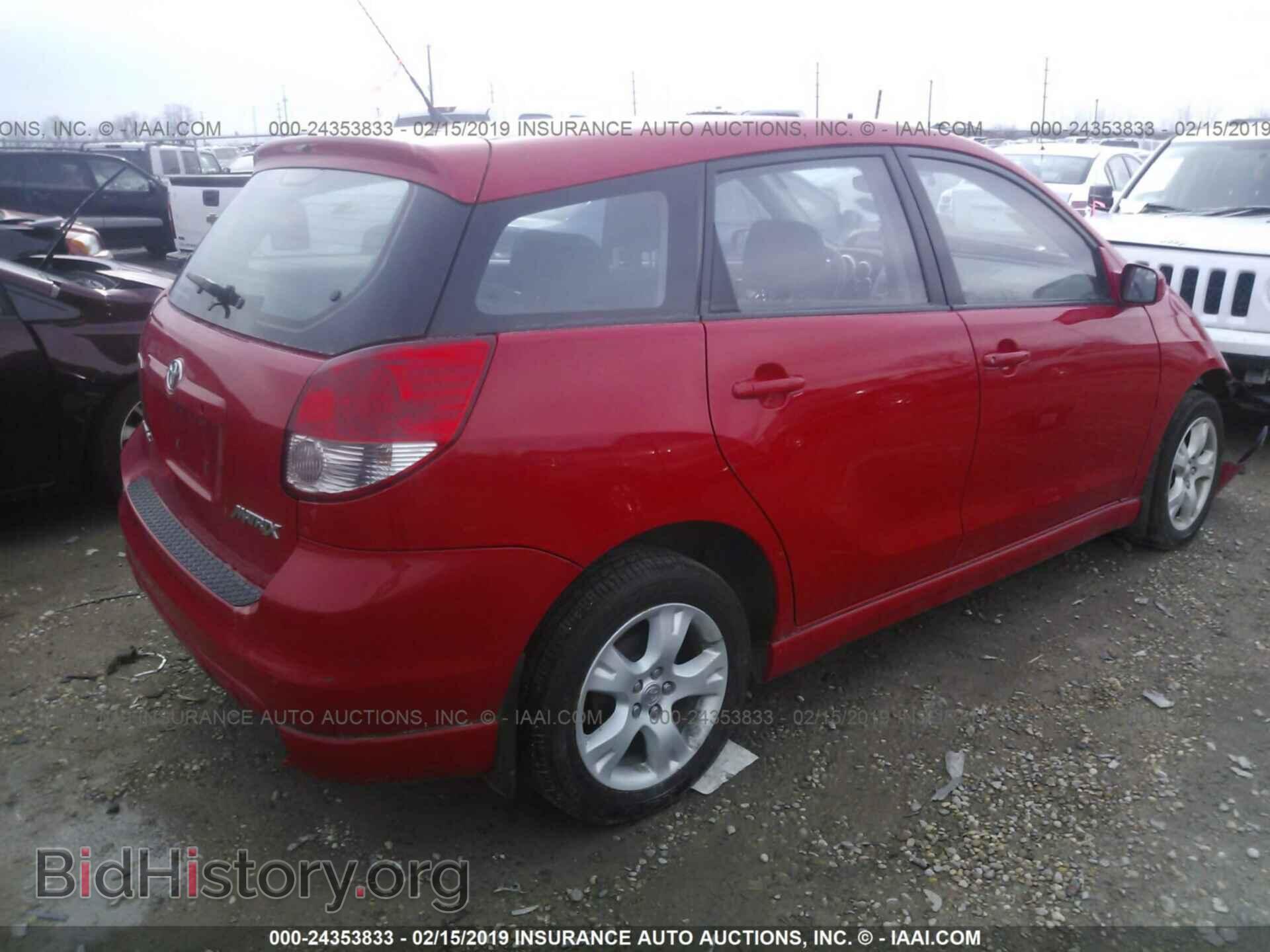 2004 TOYOTA COROLLA MATRIX - VIN: 2T1LR32E04C205505 - Фото 4