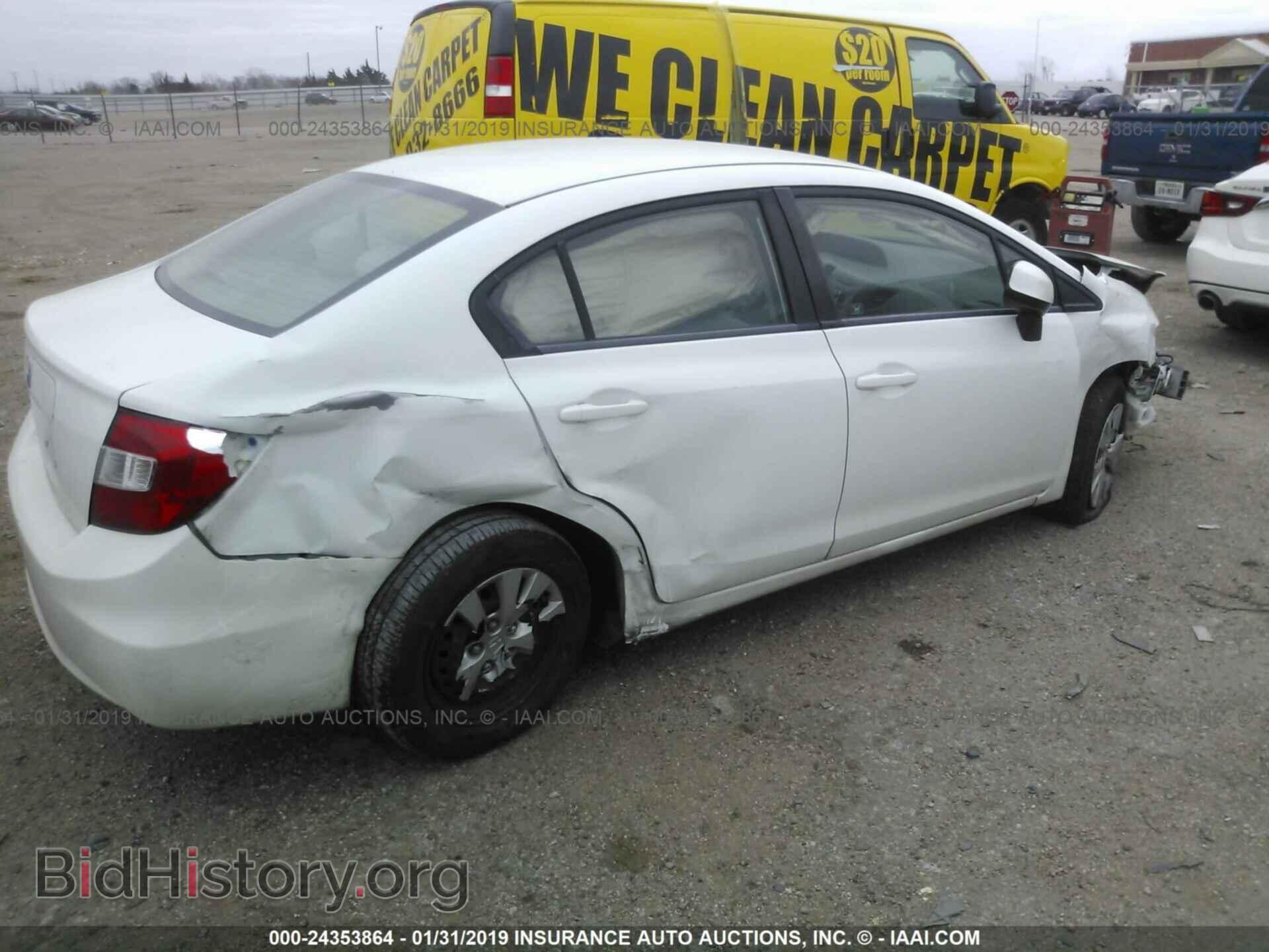 2012 HONDA CIVIC - VIN: 19XFB2F56CE002740 - Photo 4