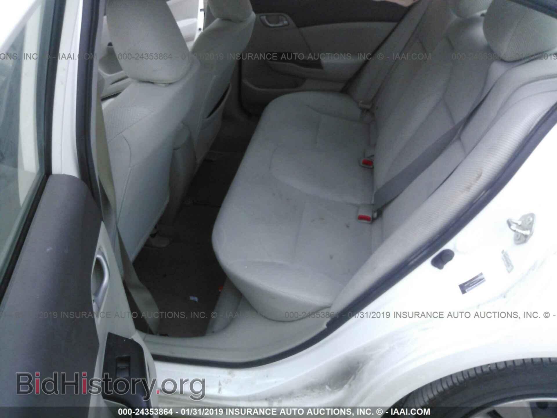 2012 HONDA CIVIC - VIN: 19XFB2F56CE002740 - Photo 8