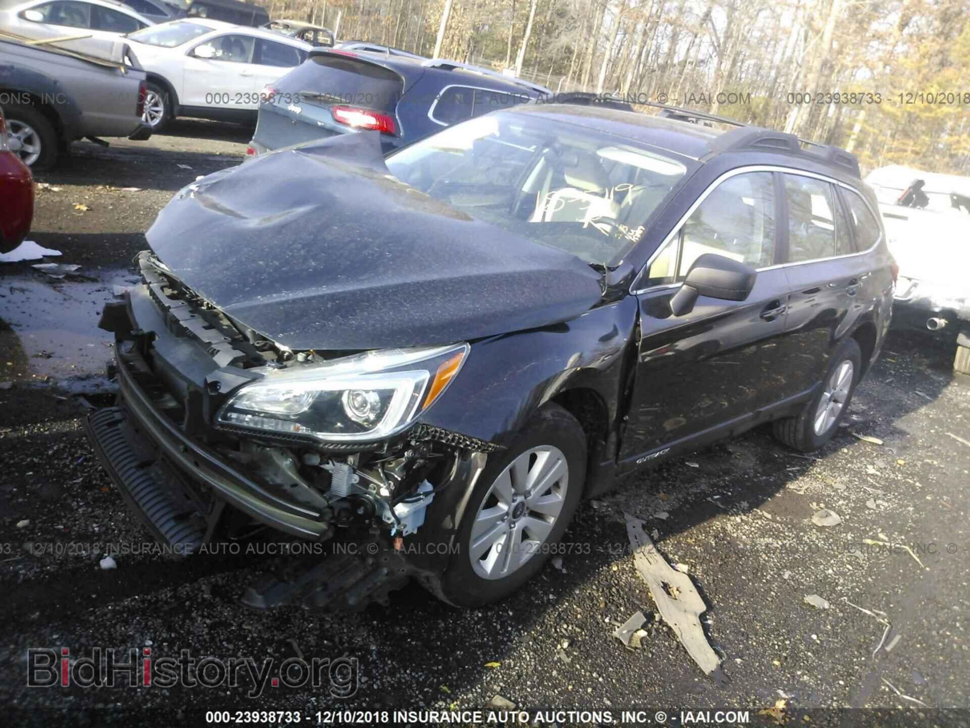 2017 SUBARU OUTBACK - VIN: 4S4BSAAC4H3346172 - Фото 2