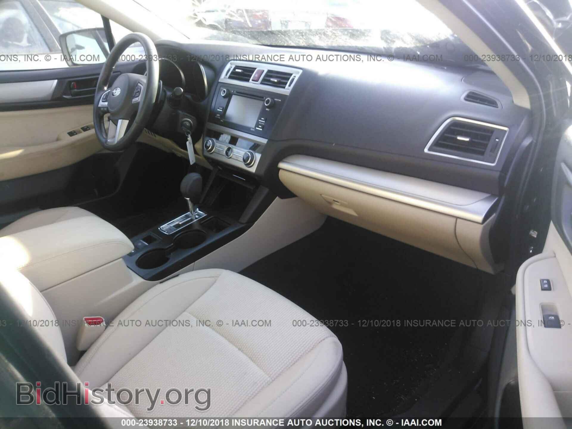 2017 SUBARU OUTBACK - VIN: 4S4BSAAC4H3346172 - Фото 5