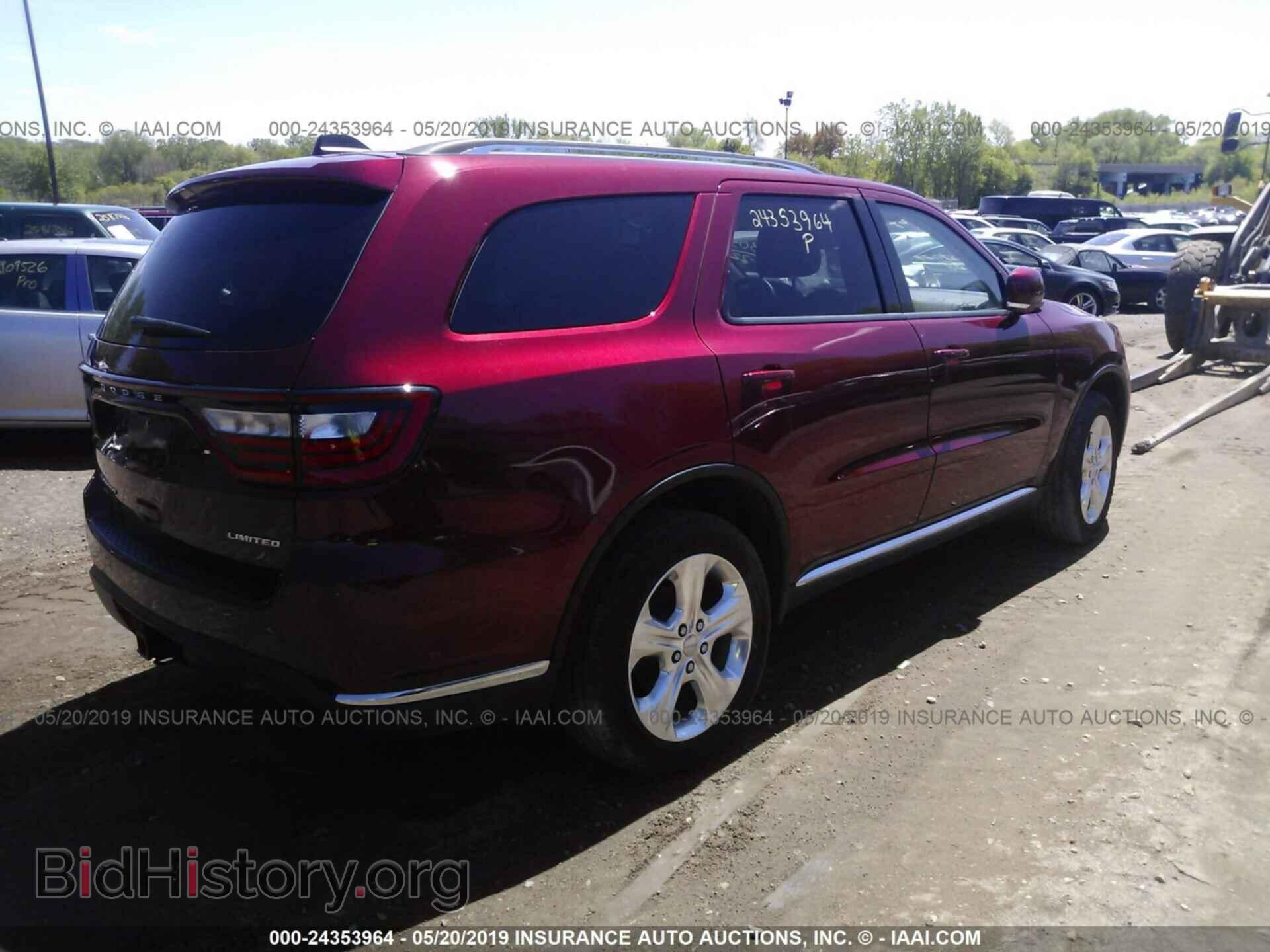 2014 DODGE DURANGO - VIN: 1C4RDJDG9EC532622 - Фото 4