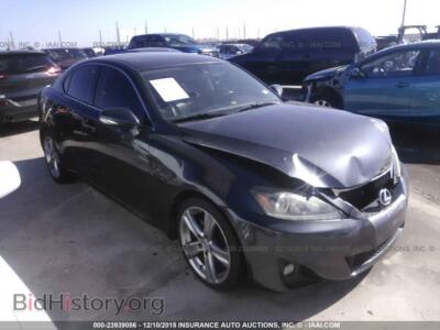 2011 Lexus IS, black — VIN JTHBF5C23B5145135, IAAI